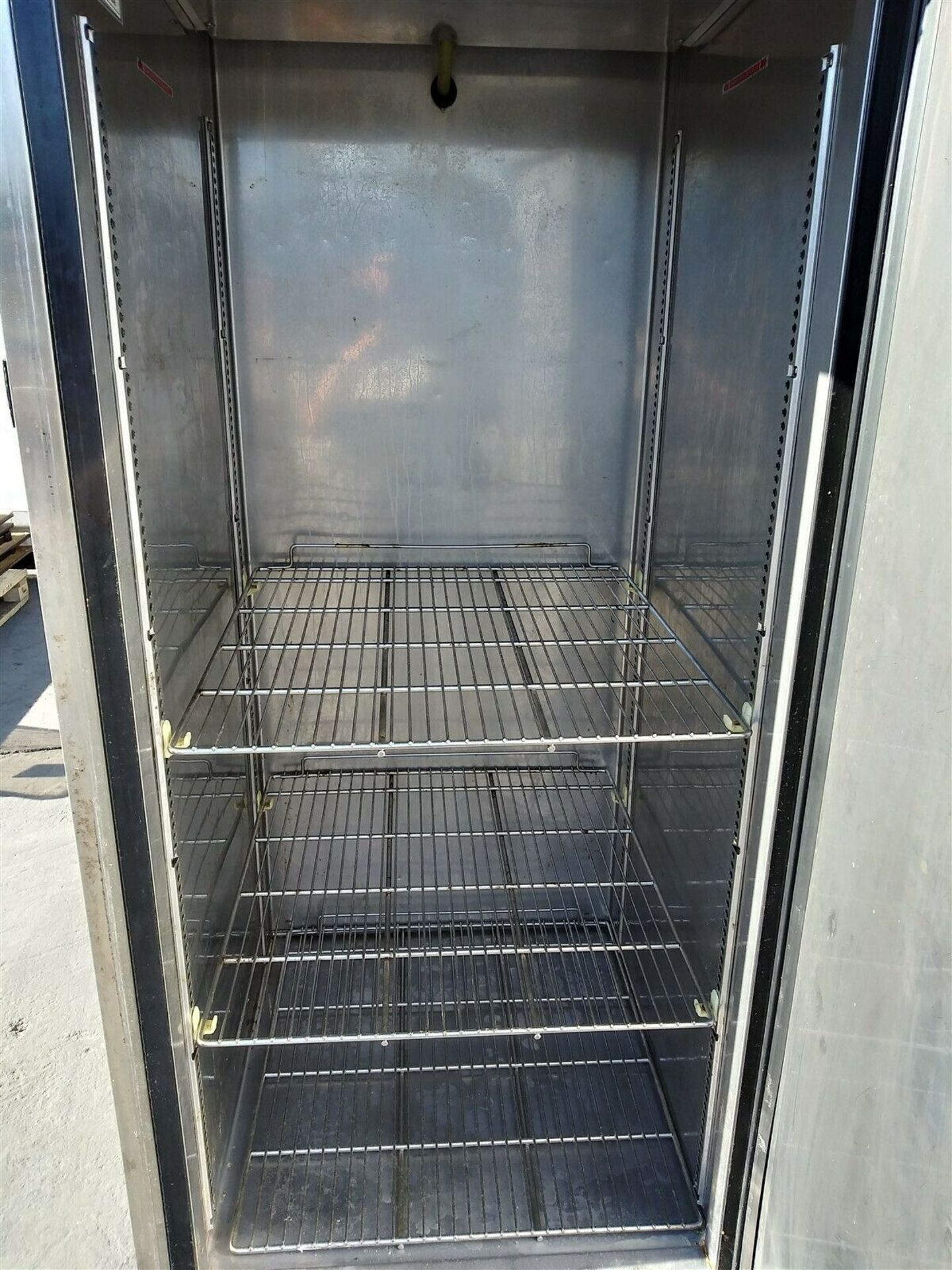 TURBO AIR DELUXE STAINLESS STEEL REFRIGERATOR - Image 2 of 3