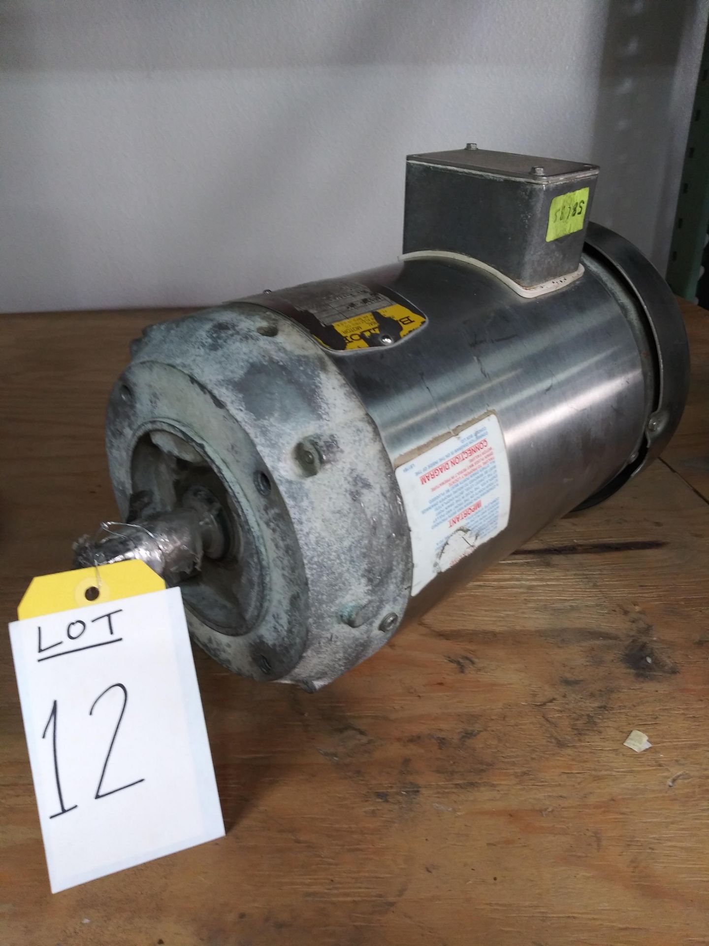 2 HP Baldor Stainless Steel Motor