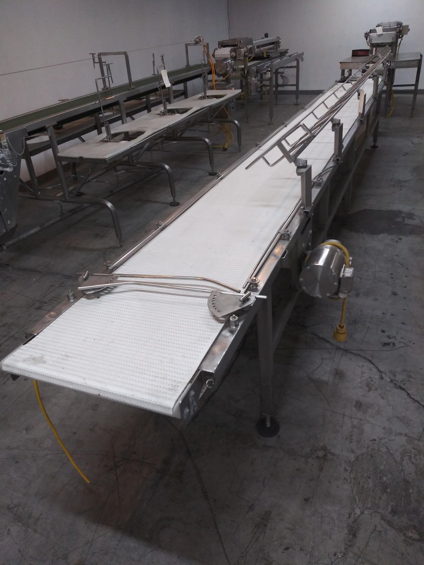 248" x 22" Wide Stsainless Steel Conveyor w-3/4 HP Motor - Image 2 of 3