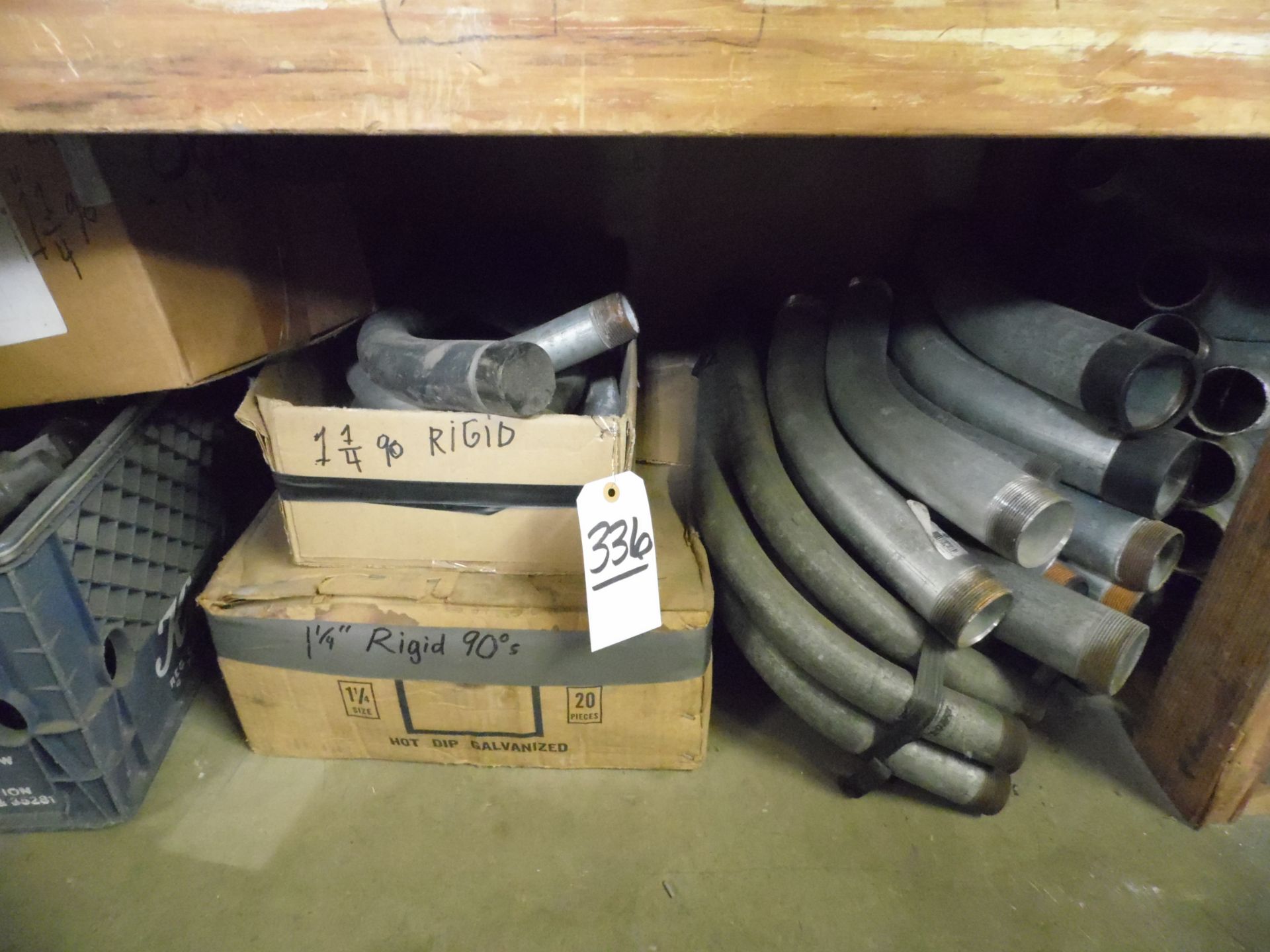 RIDGID PIPE 90 DEGREE & RUBBER COATED BOXES