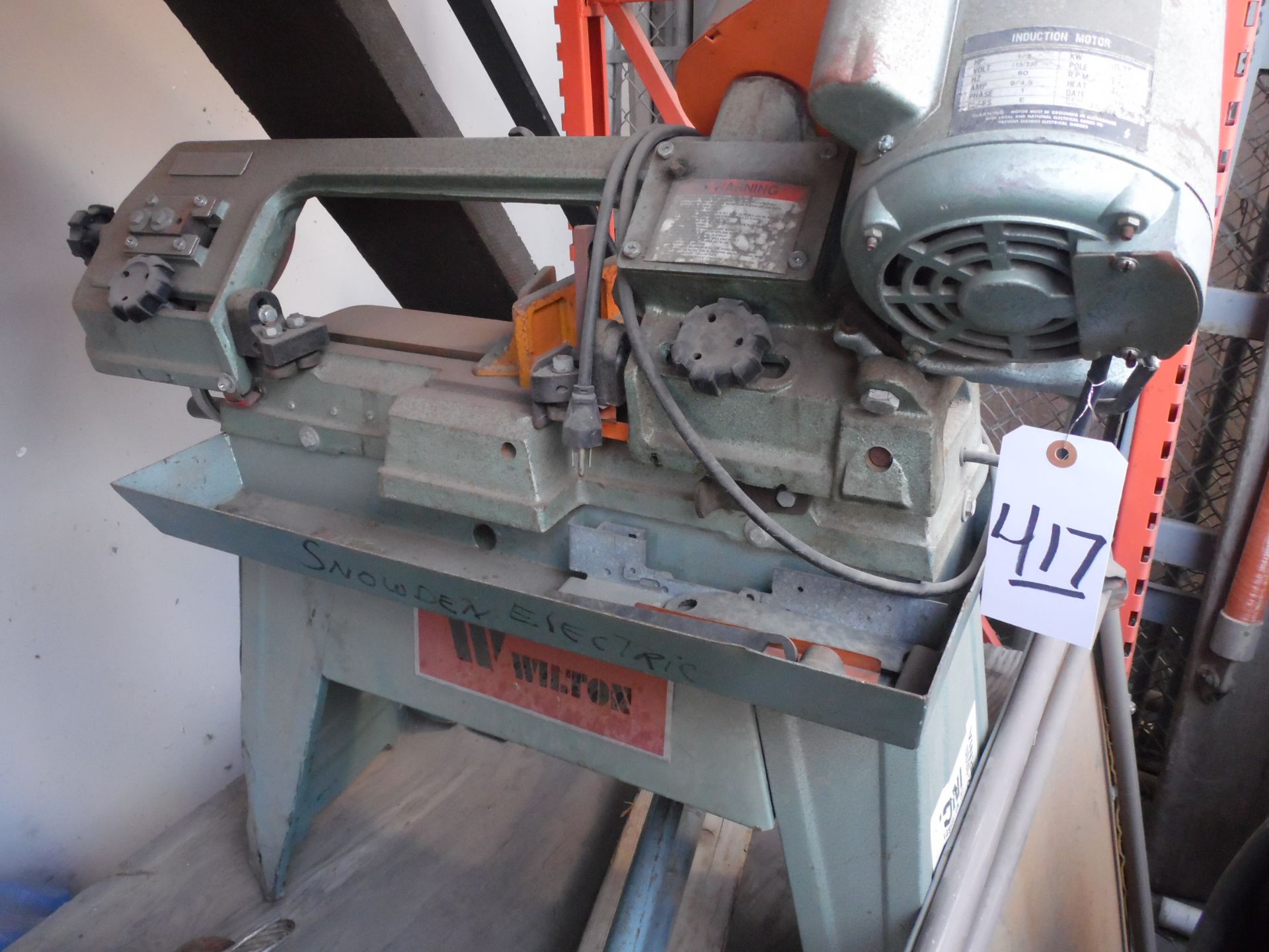 WILTON HORIZONTAL BAND SAW