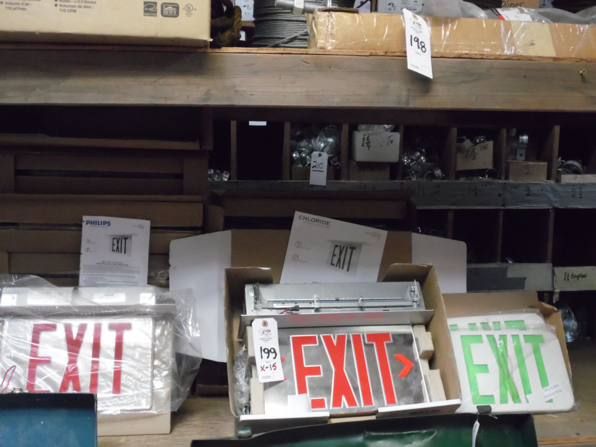 EXIT SIGNS