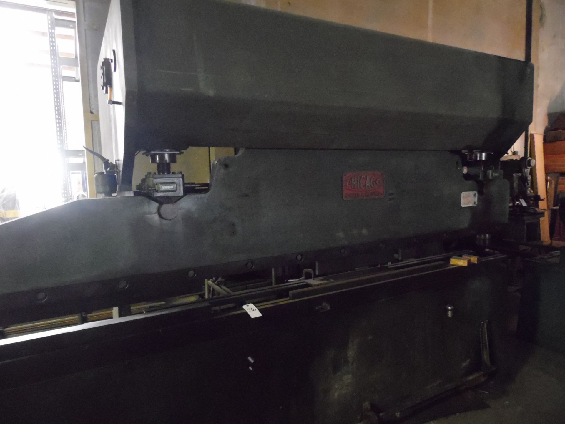 CHICAGO DREIS & KUMP MODEL 810L PRESS BRAKE 90-TON 12 FT.