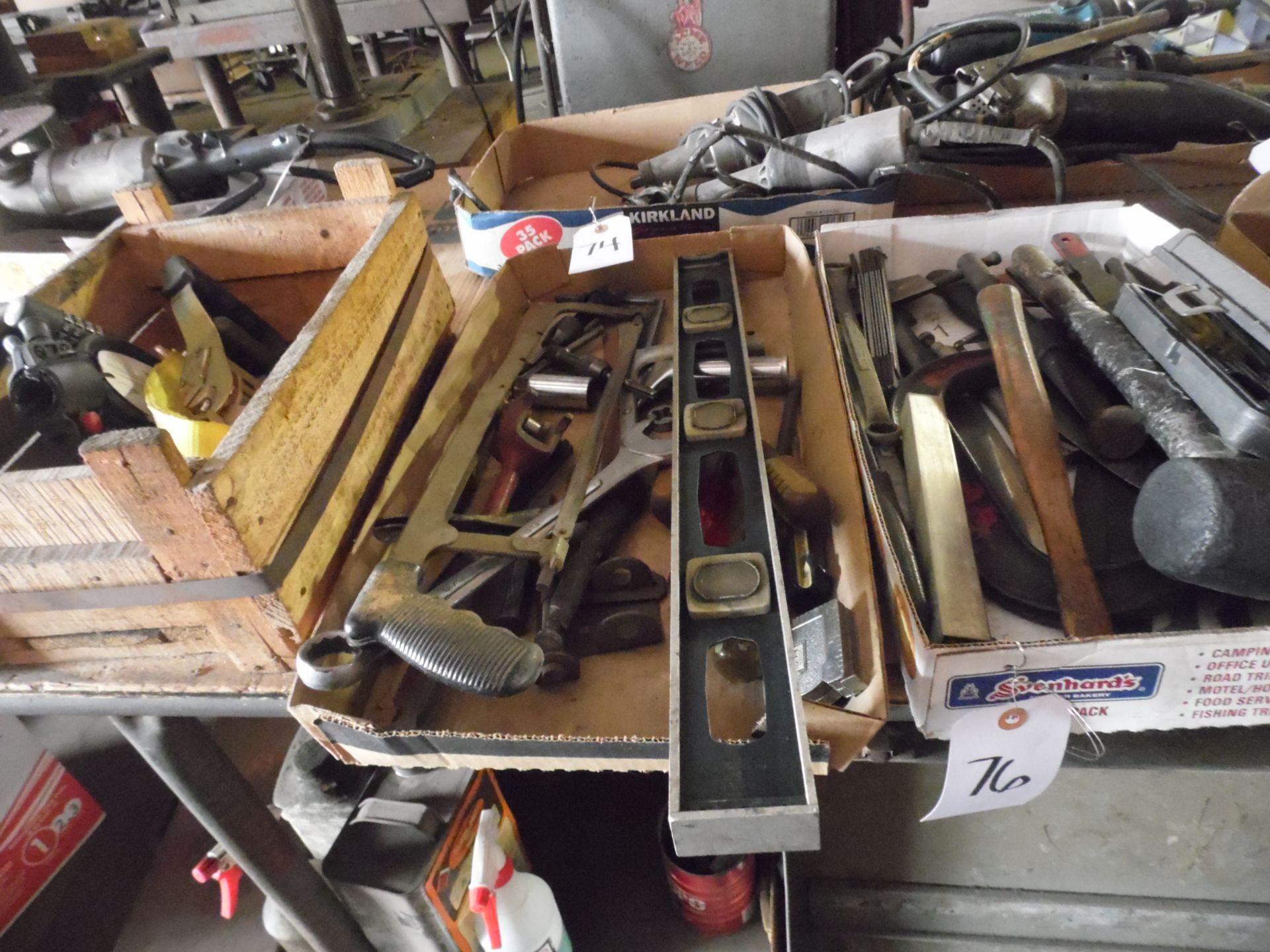 ASSORTED HAND TOOLS