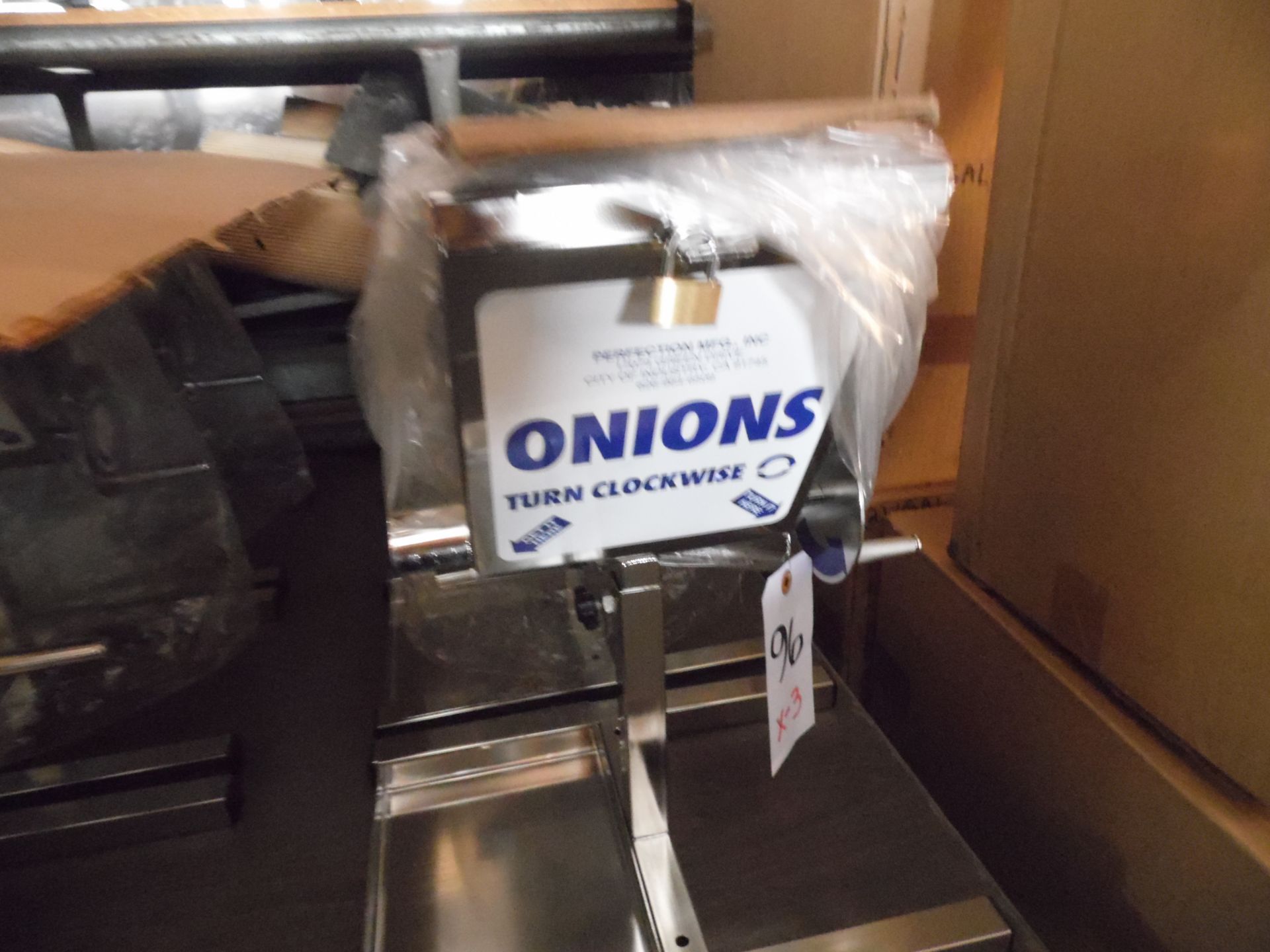 STAINLESS ONION 1-GALLON DISPENSERS