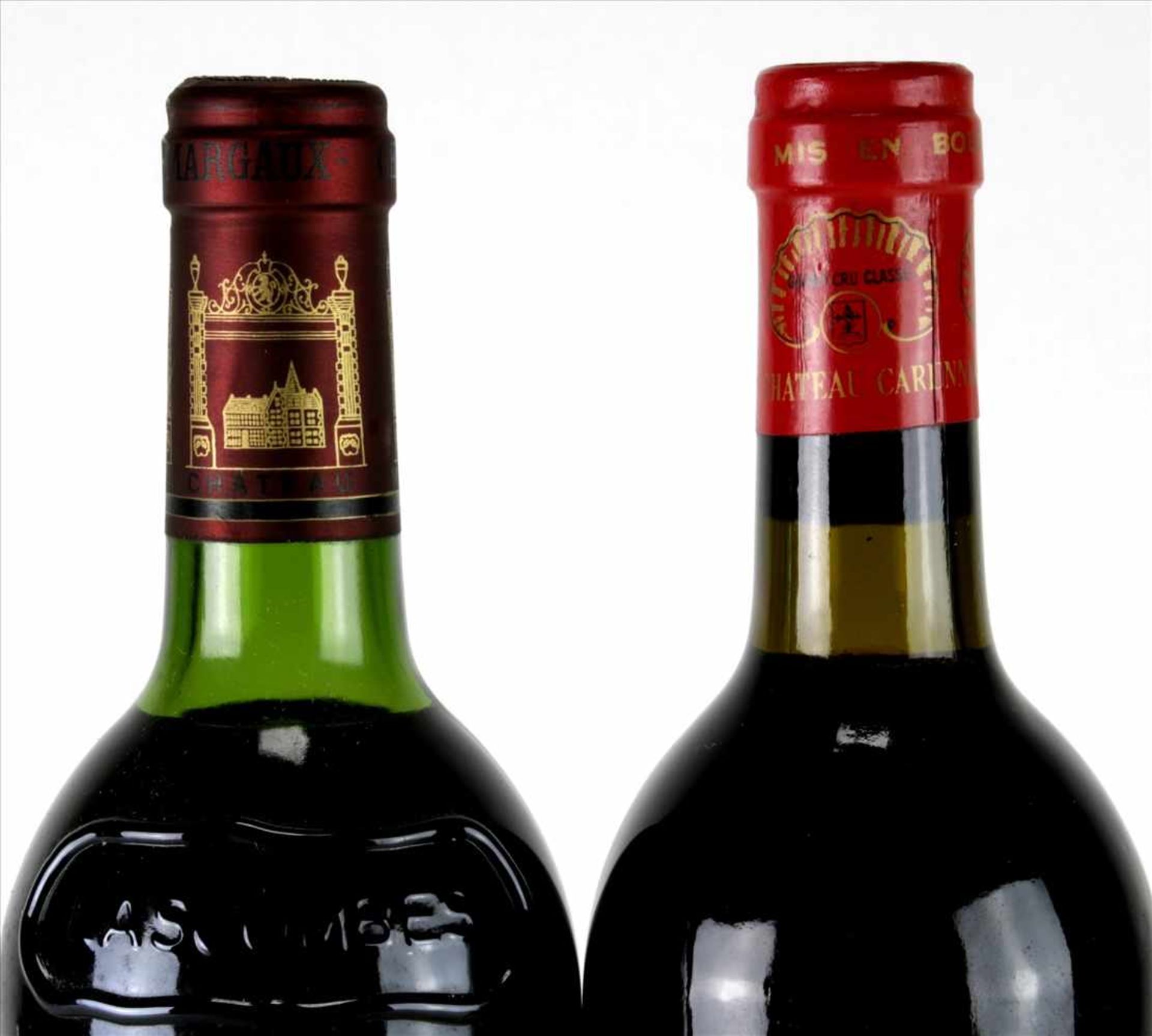 2 Flaschen Bordeaux1 x Chateau Lascombes 1982 und 1 x Chateauc Carbonnieux 1982. 0,75 Liter - Image 2 of 4