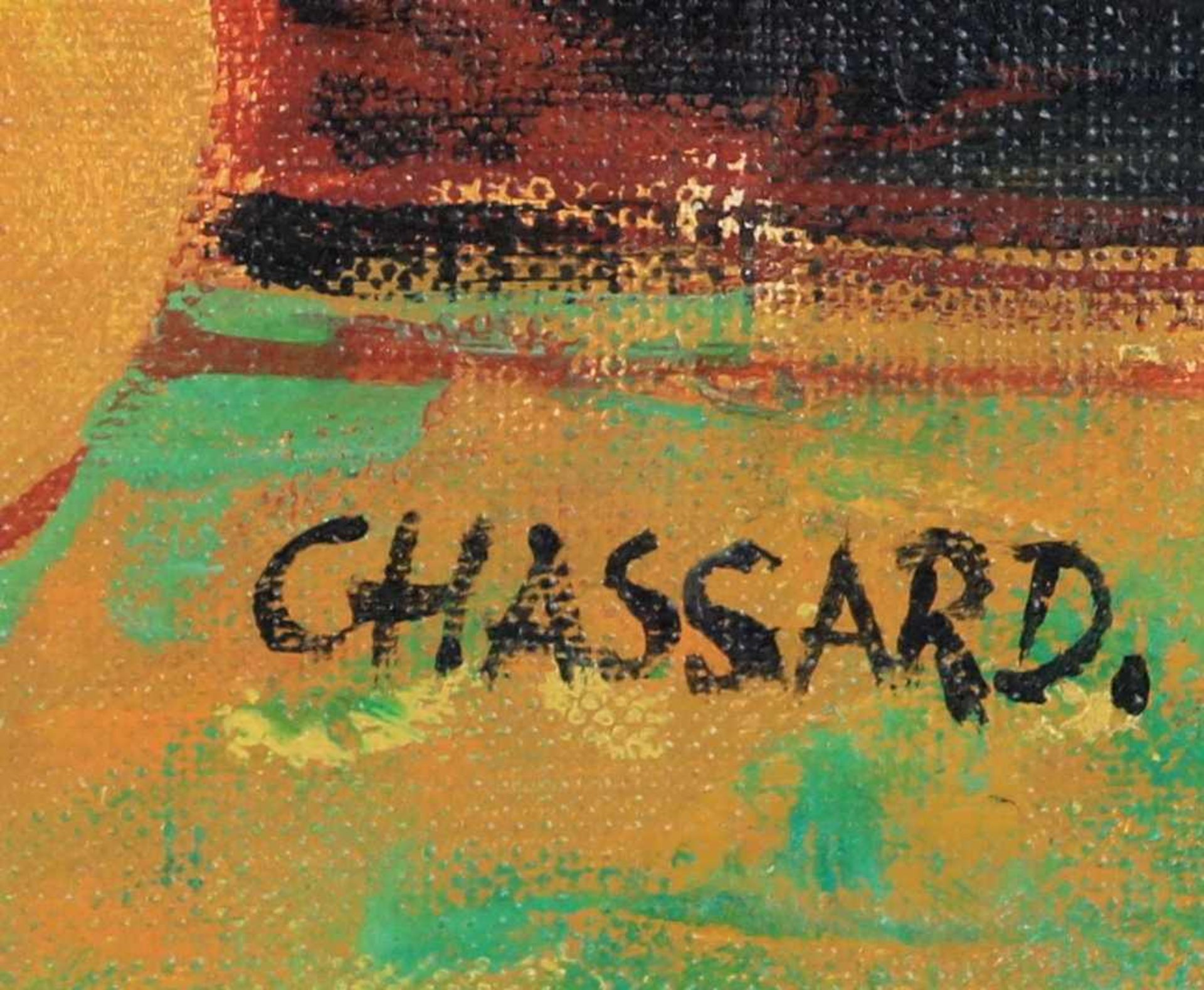 Chassard, Marcel René1907 Paris - 1997 ebd. Narcissisme II. Öl auf Leinwand. Unten rechts - Bild 3 aus 4