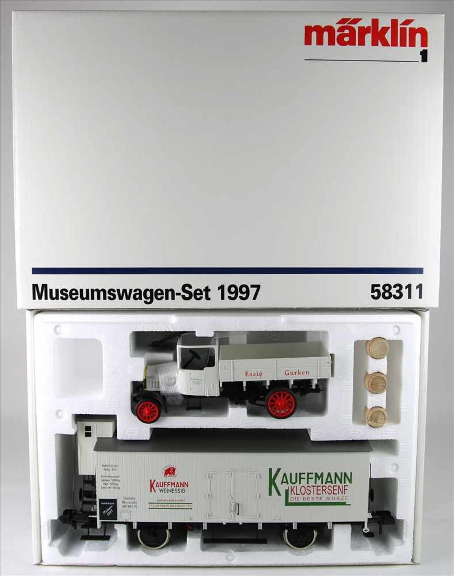 Märklin Spur 1 58311Museumswagen- Set 1997. Guter Zustand, wie abgebildet, aus Sammlungsnachlass,