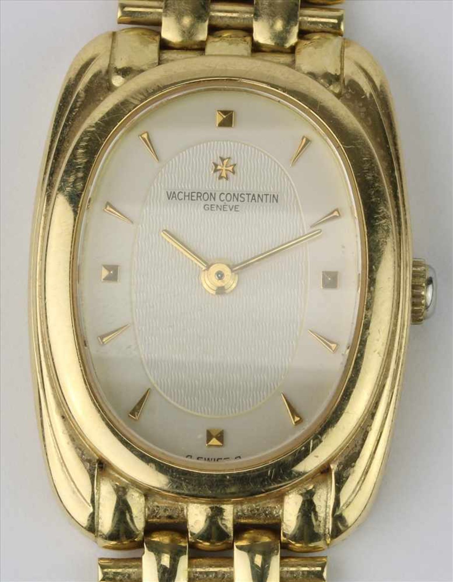 DamenuhrVacheron Constantin 1994. GG 750. Länge ca. 14 - 15 cm. Gewicht ca. 55 Gramm. Zertifikat