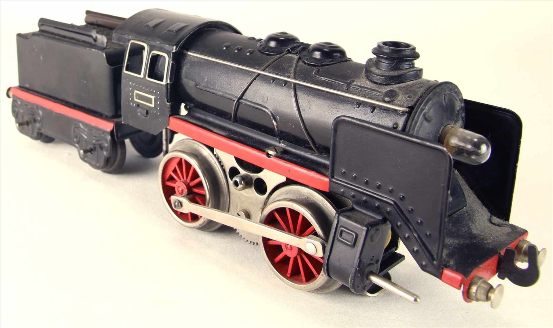 Dampflokomotive Spur 0Karl Bub späte 1940-er Jahre. Dampflok mit Tender. Elektroantrieb. - Image 2 of 5