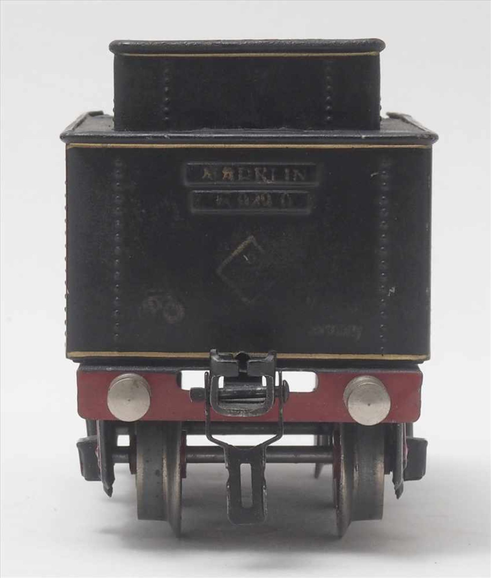 Märklin DampflokSpur 0, 1930-er Jahre. Elektroantrieb. Achsfolge 2B. E70/12920 Dampflokomotive mit - Bild 9 aus 9