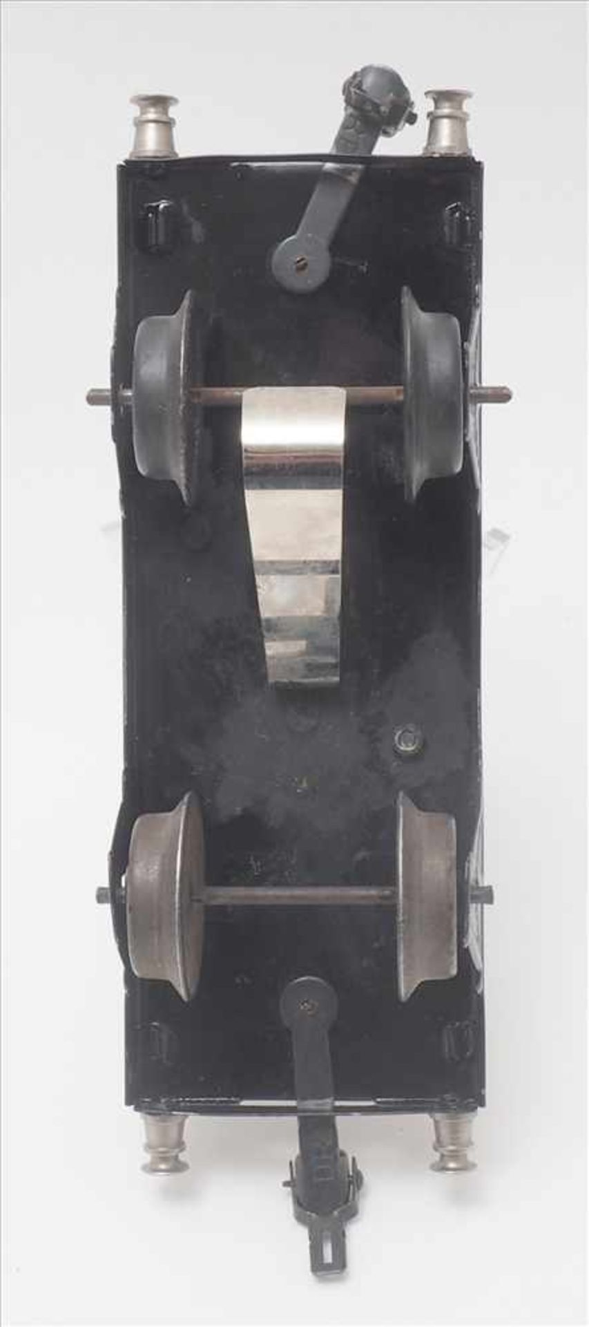 ScheinwerferwagenMärklin Spur 1. Zweiachsig mit Mimikrylack. 1930-er Jahre. Altersbedingt guter - Bild 6 aus 6