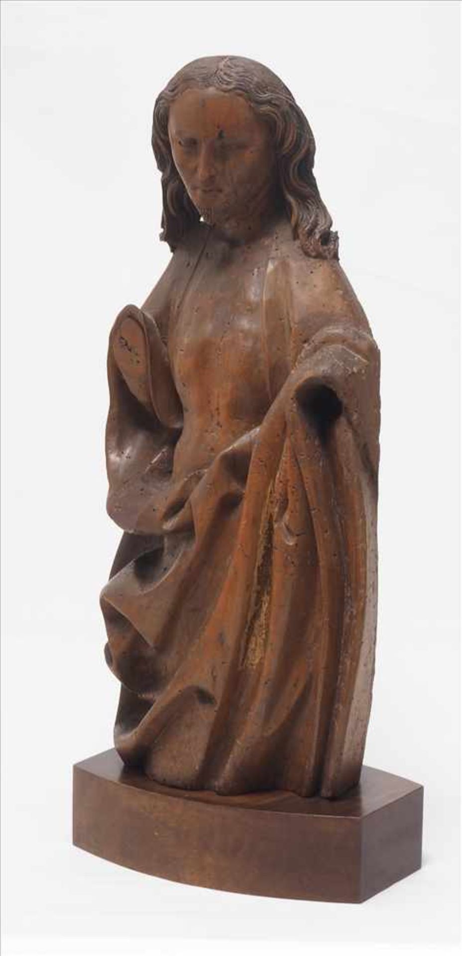 Heiliger JohannesWohl Umkreis Tilmann Riemenschneider Ende 15. Jh. Halbfigur des Heiligen Johannes - Bild 2 aus 18