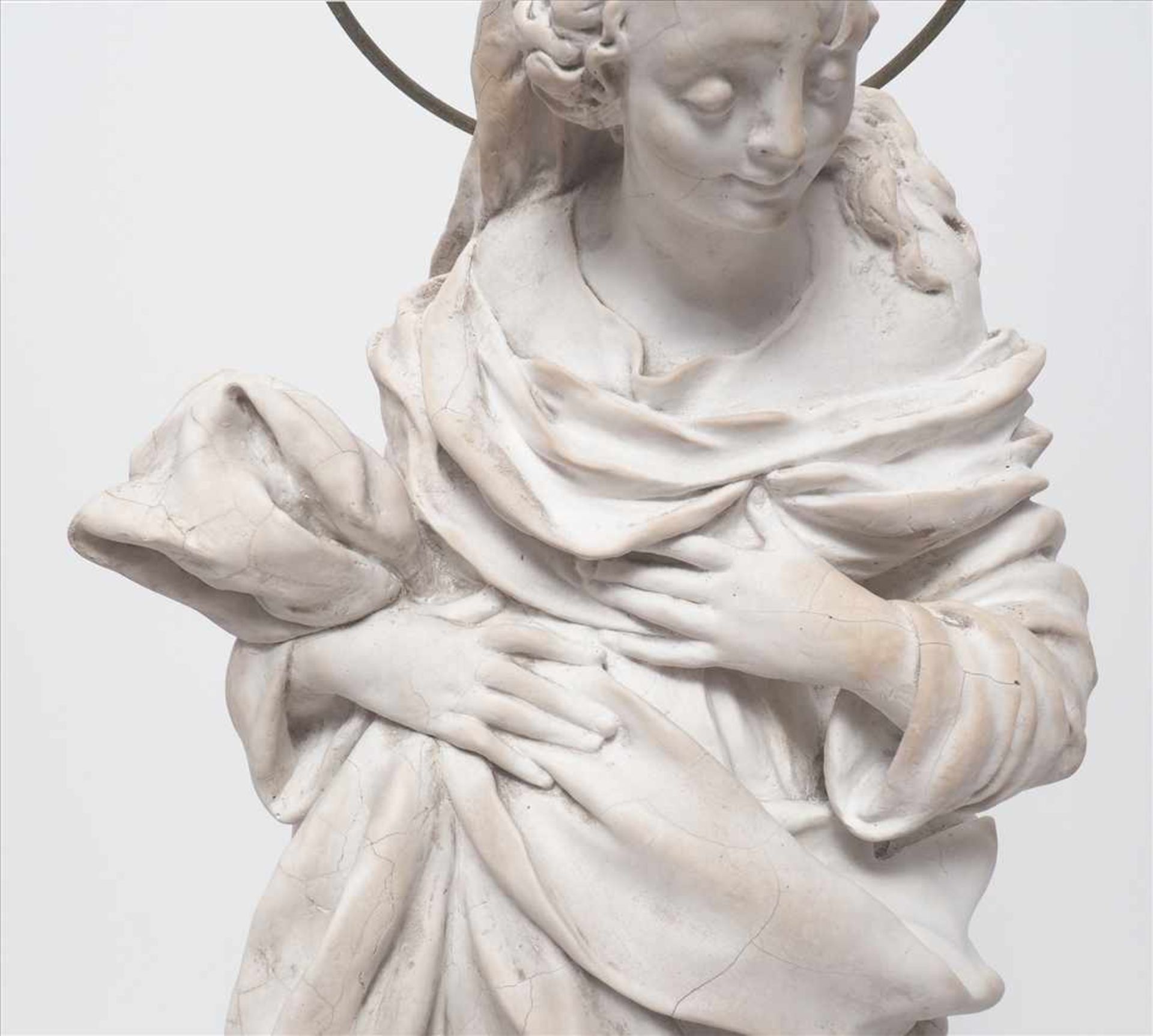 Madonna ImmaculataAbguss nach der Freiburger Immaculata von Johann Christian Wentzinger. Auf der - Image 4 of 10