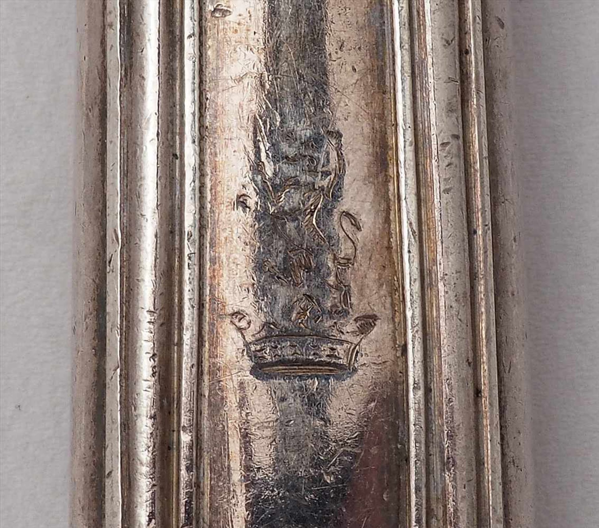 FischheberParis um 1793. Silber, Übergangsstempel und Hersteller JLG. Länge ca. 30 x 7 cm, Gewicht - Bild 3 aus 4