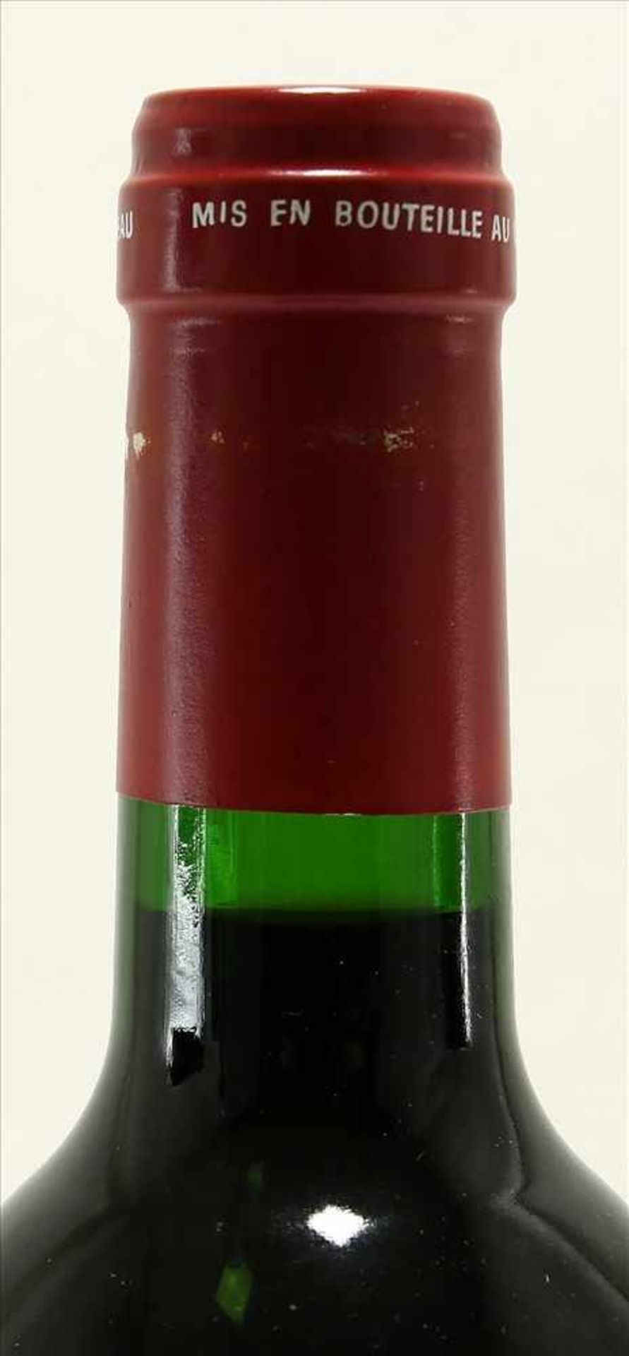 Chateau Lynch Bages 1990Grand Cru Classé. 0,75 Liter Flasche. Füllstand Anfang Hals wie - Bild 4 aus 4