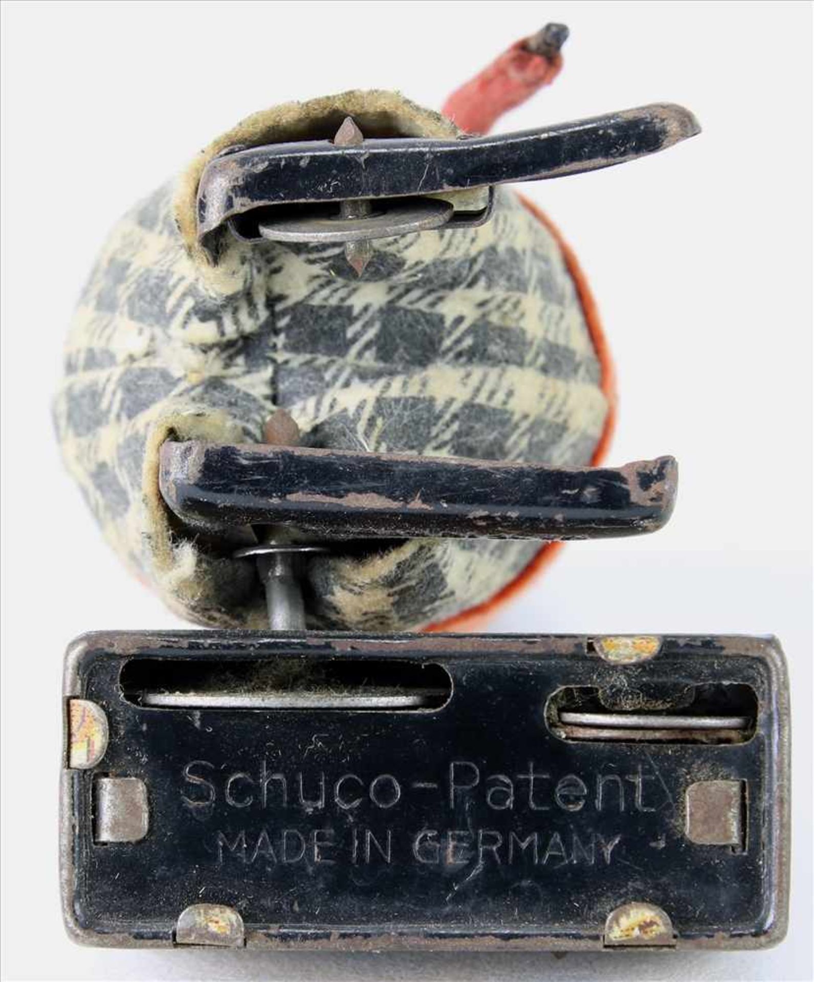 Schuco Kofferträger1930-er Jahre. Läuft im Kreis. Mit Schlüssel. Altersbedingter Zustand, - Bild 5 aus 5