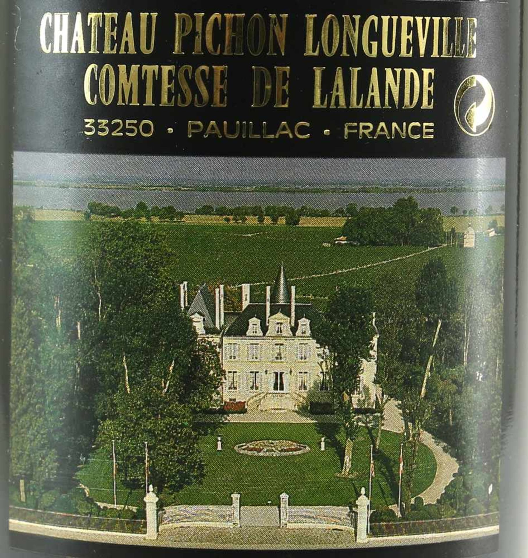 Chateau Pichon Longueville 1992Comtesse de Lalande 1986. Grand Cru Classé. 0,75 Liter Flasche. - Bild 3 aus 4