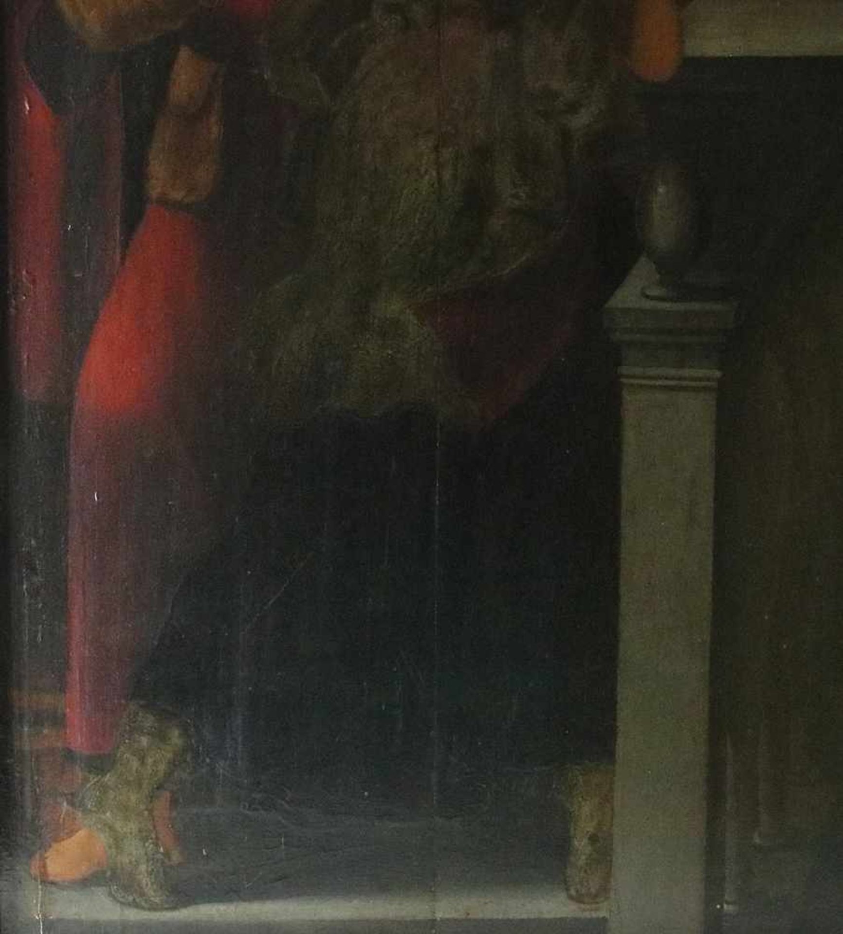 Flämischer Altmeister16./17. Jh. Ecce Homo. Vielfigurige Szene mit dem von Herodes auf einer - Bild 16 aus 16