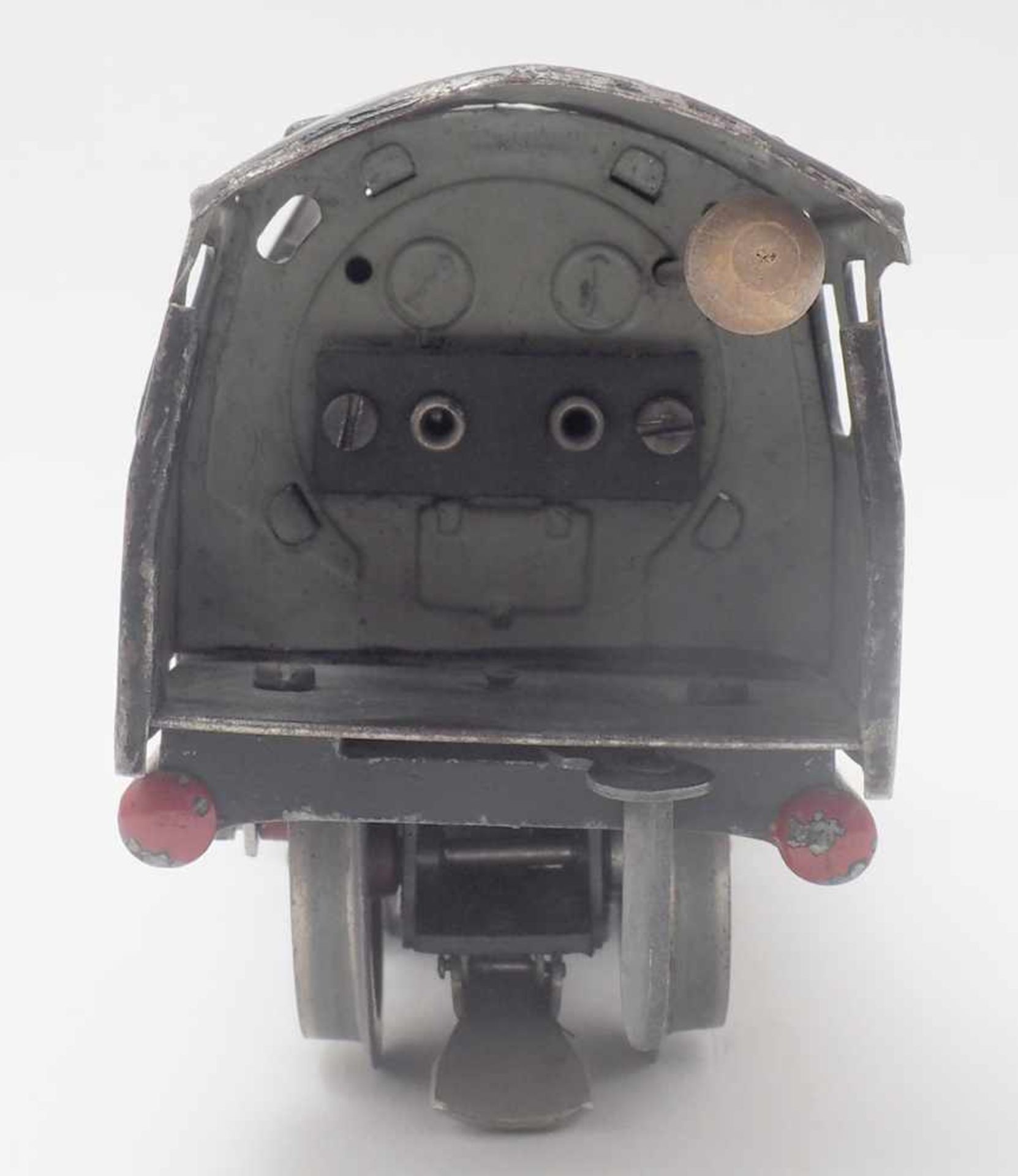 Märklin DampflokSpur 0, 1930-er Jahre. Elektroantrieb. Zweiachsige Dampflokomotive mit passendem - Bild 7 aus 9