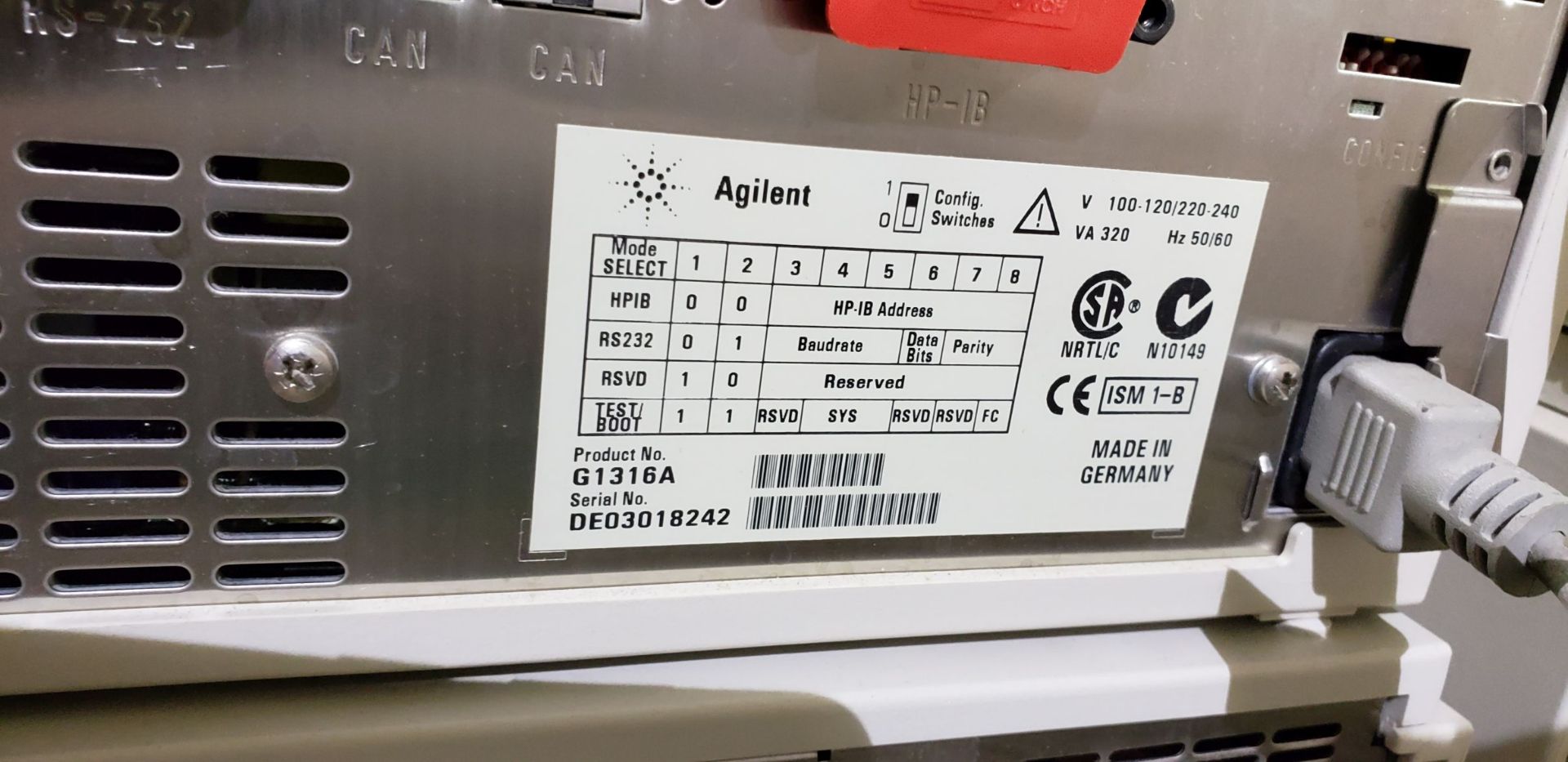 Agilent HPLC System, 1100 Series - Image 13 of 34