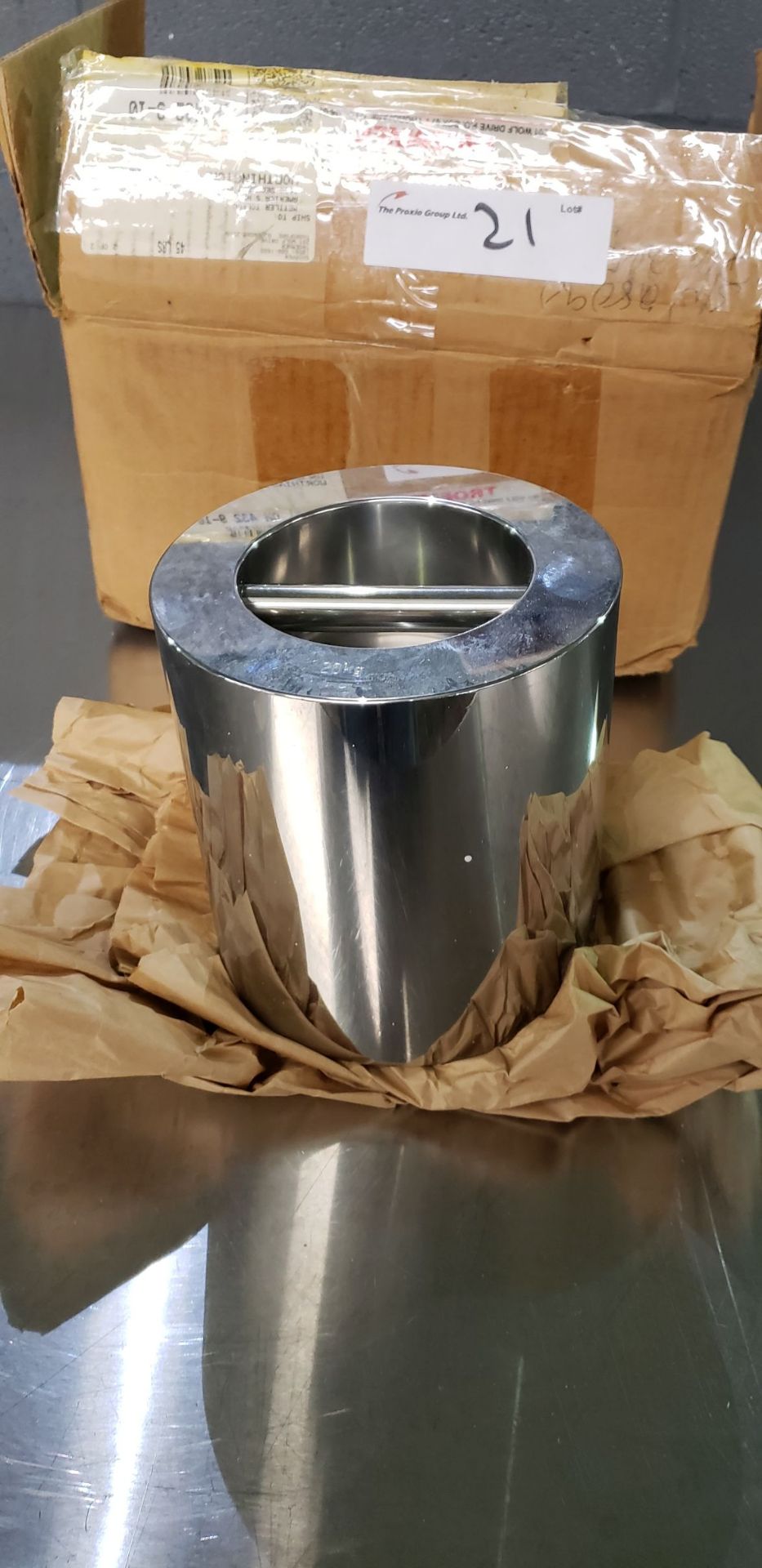 20 KG Troemer Calibration Weight - Image 2 of 3