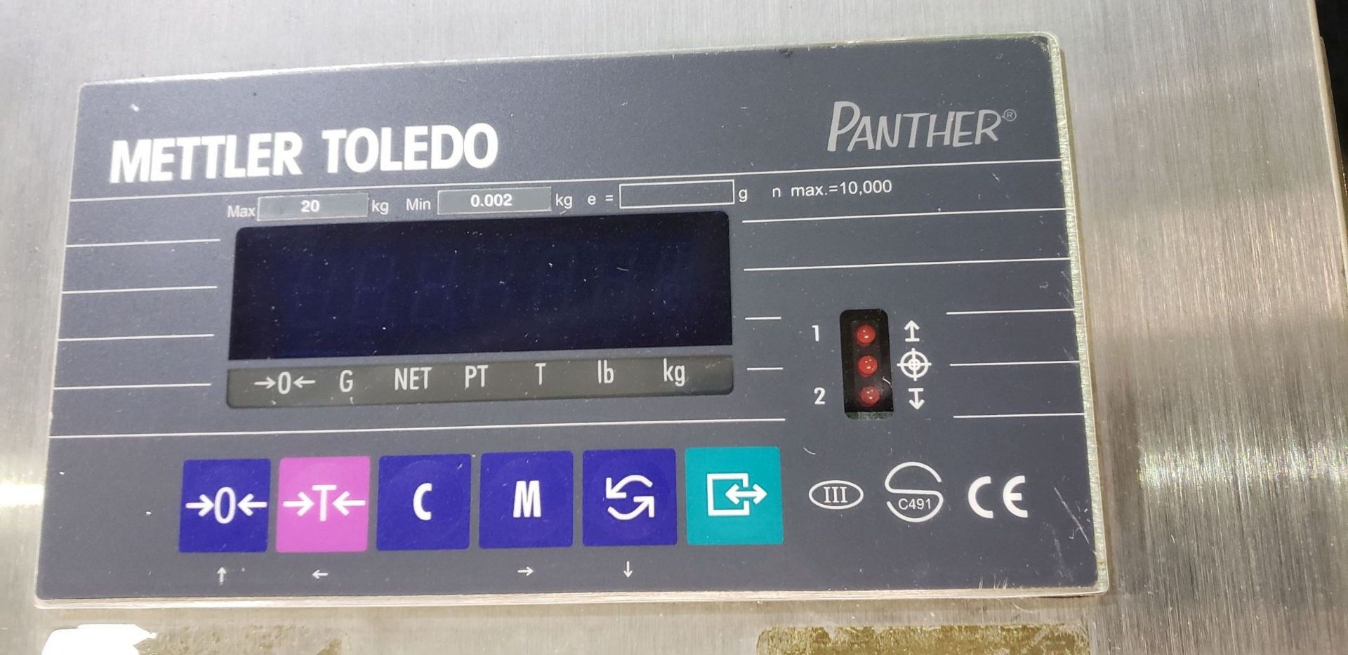 Mettler Toledo Table Top Scale, model 1985 - Image 5 of 9