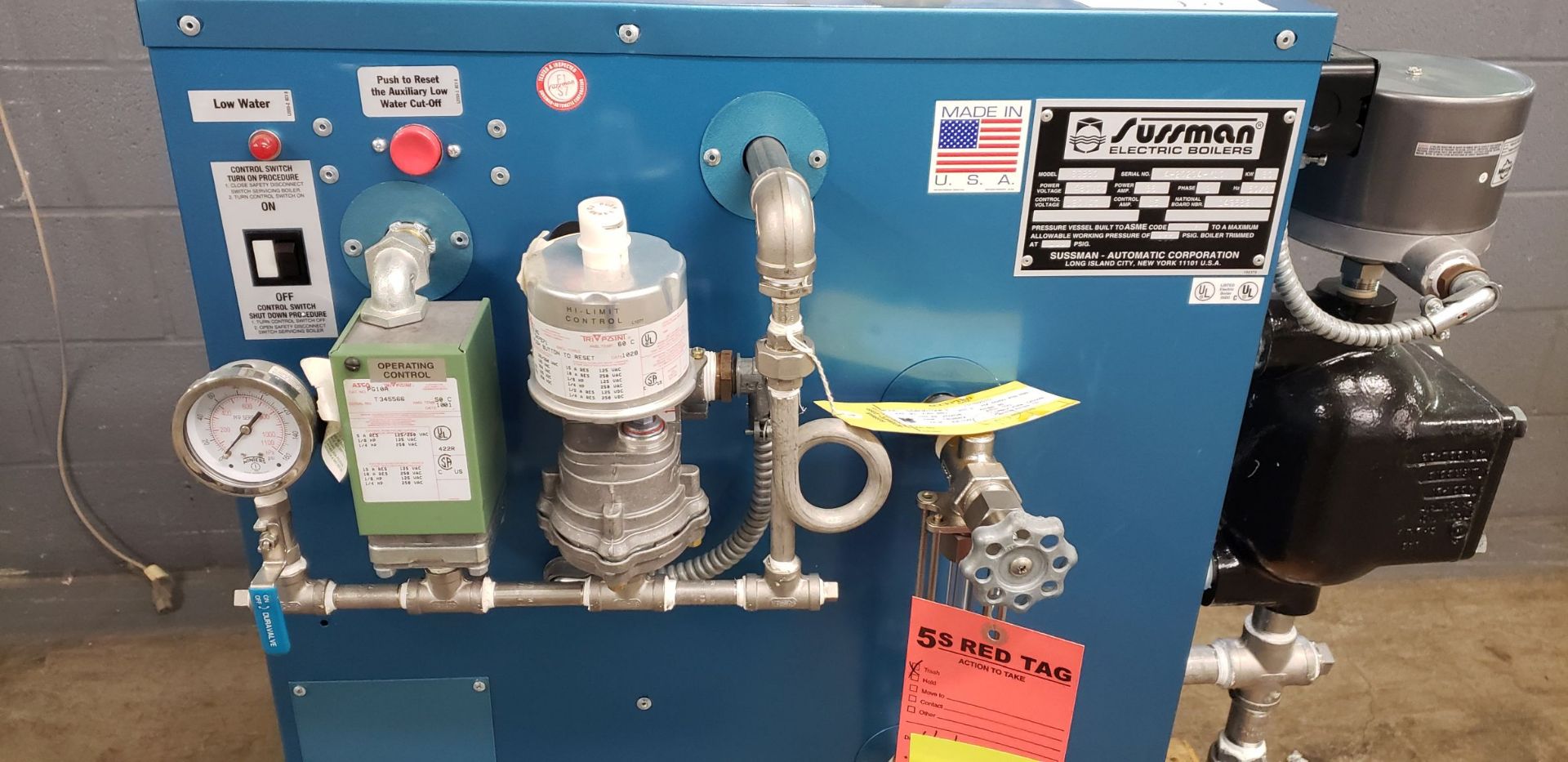 Sussman Electric Boiler, Model SSB30 - Image 3 of 14