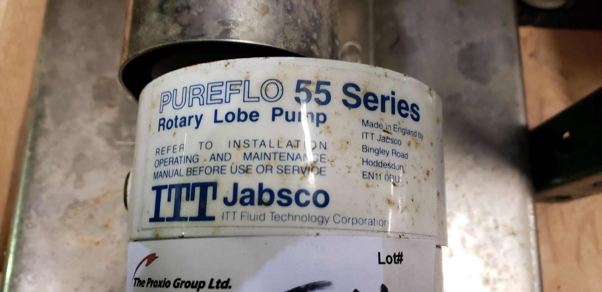 Jabsco 55 Series Rotary Lobe Pump, 1 HP - Image 6 of 12