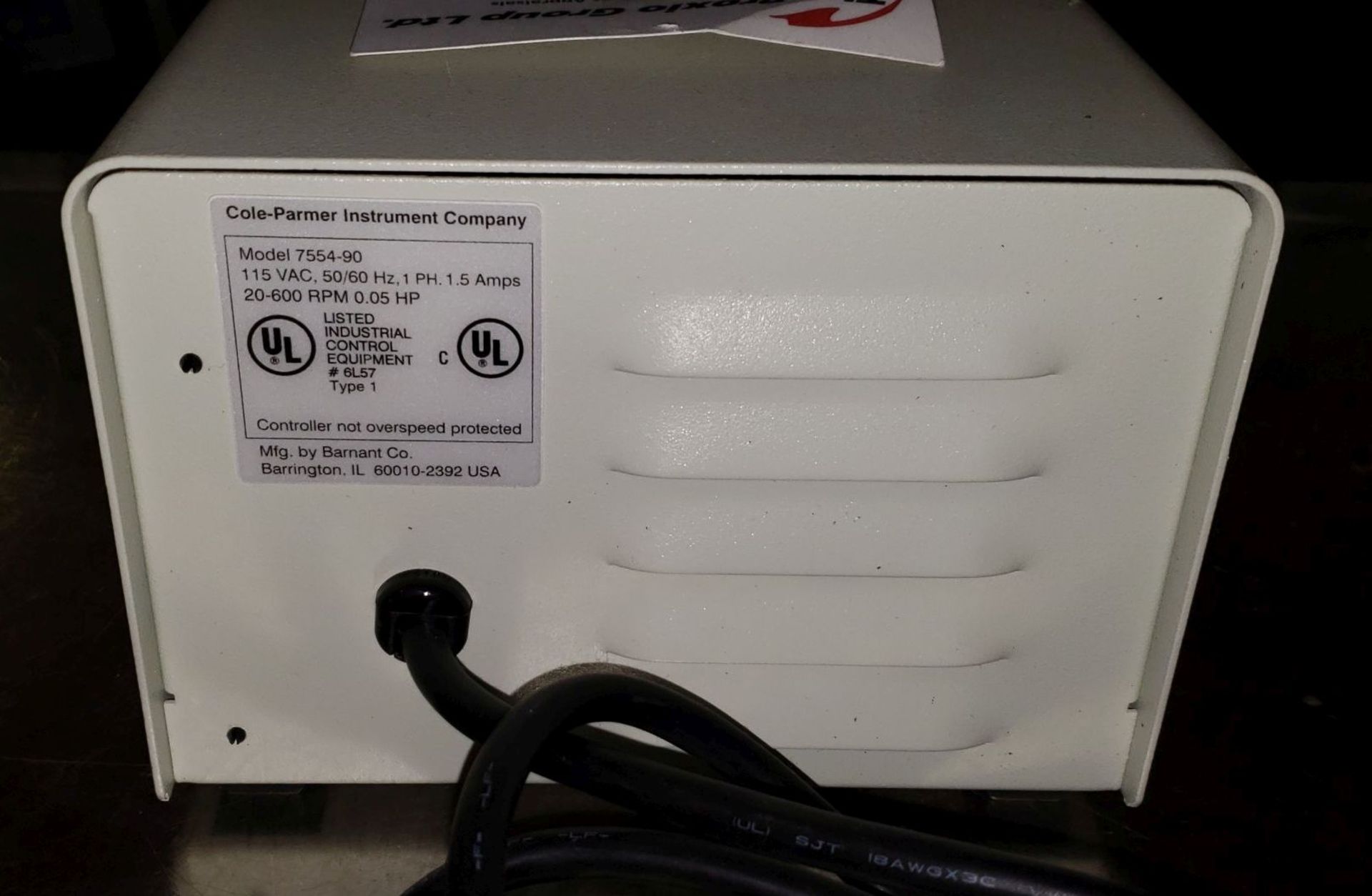 Masterlex L/S Economy Drive Peristaltic Pump - Image 3 of 3