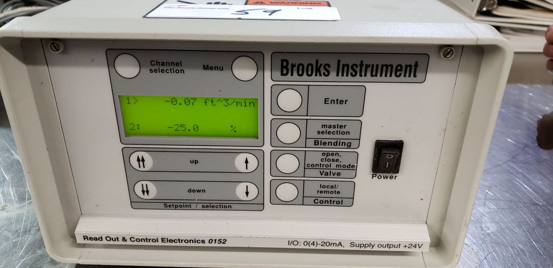 Brooks Readout and Control Module, Model 0152