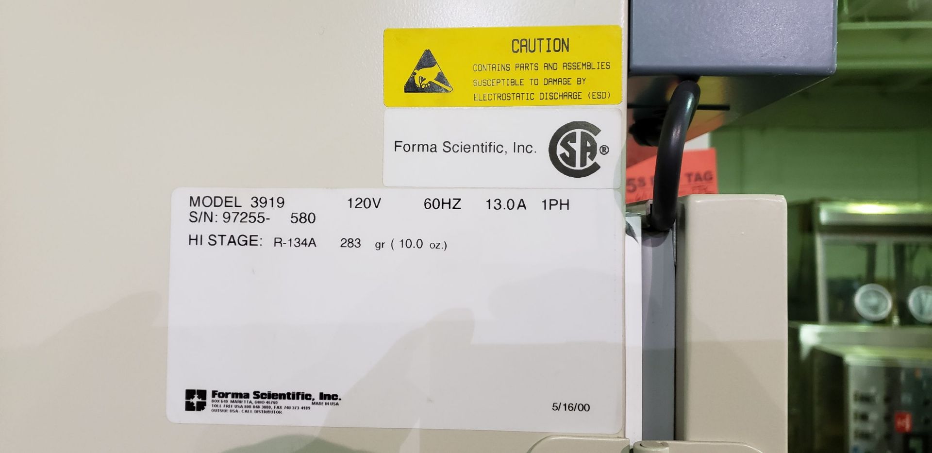 Forma Scientific Incubator, Model 3919 - Image 4 of 10