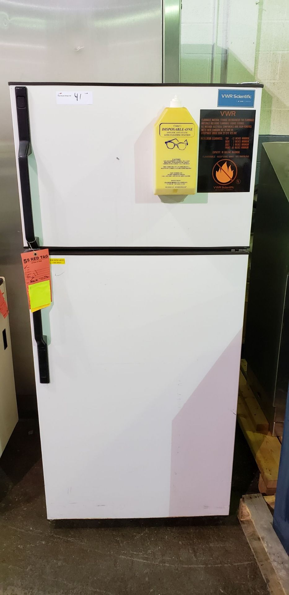 VWR Scientific Flammable Material Storage Refrigerator