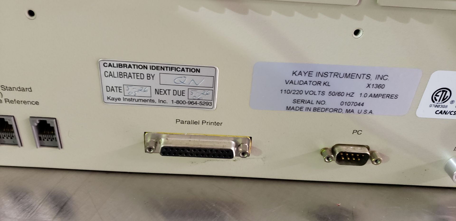 Kaye Instruments Validator KL - Image 7 of 9