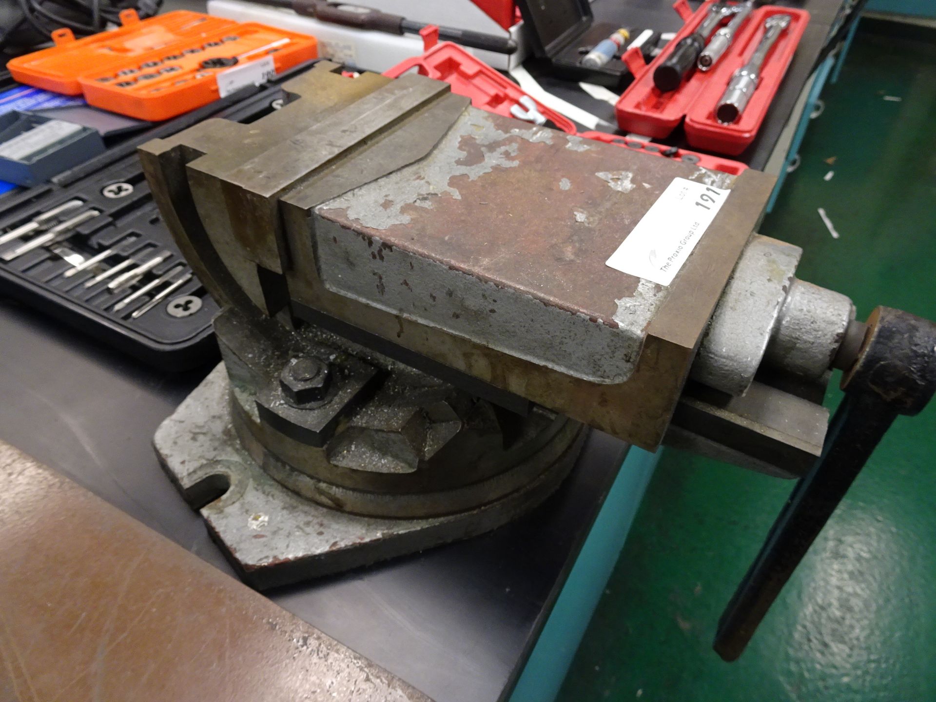 6 Inch Milling vise With X/Y Axis Adjustable Angle Rotary Base