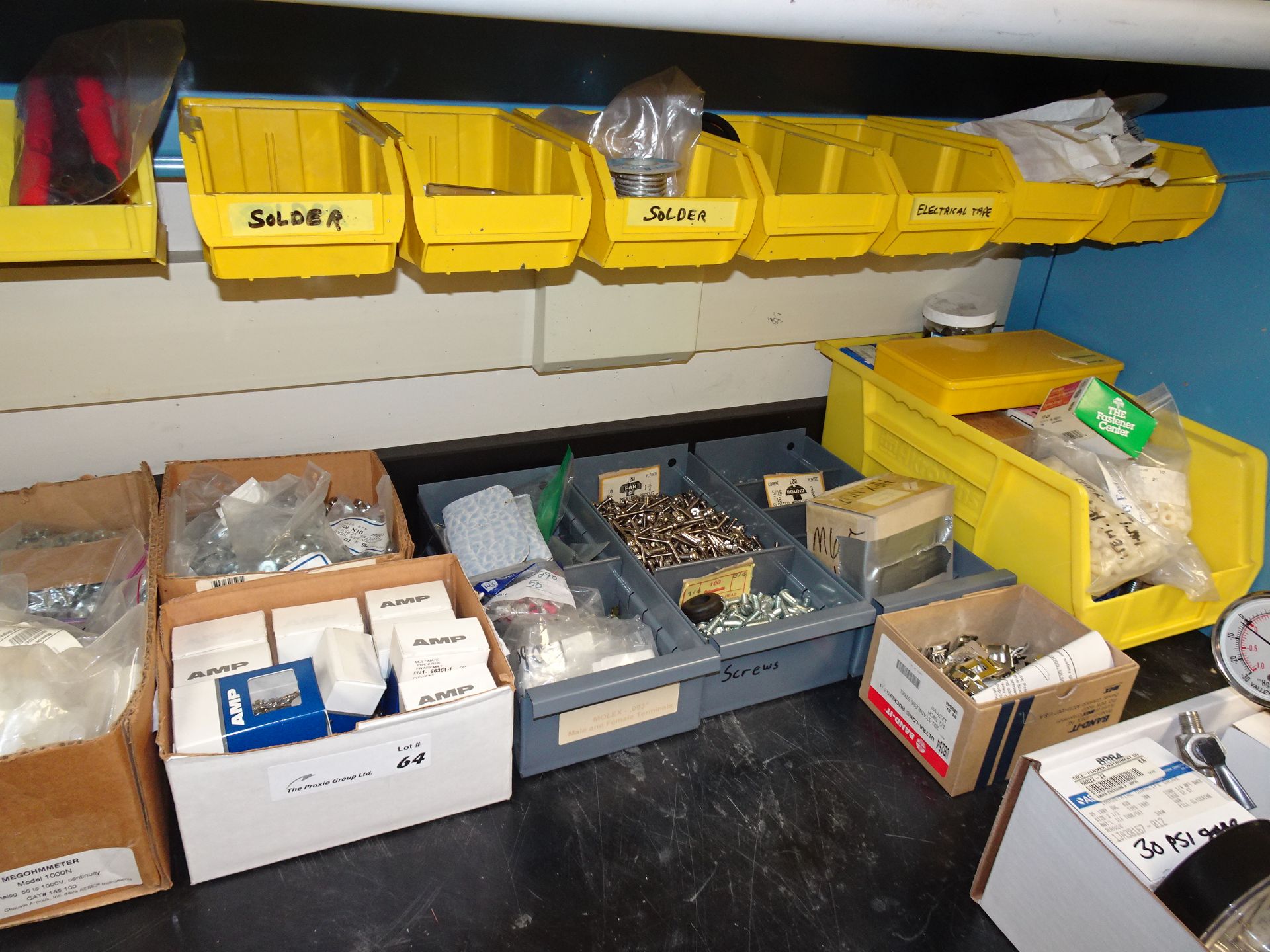 Large Lot of Misc Hardware Including But Not Limited To: (13) Small Parts Organizers, With - Image 8 of 8