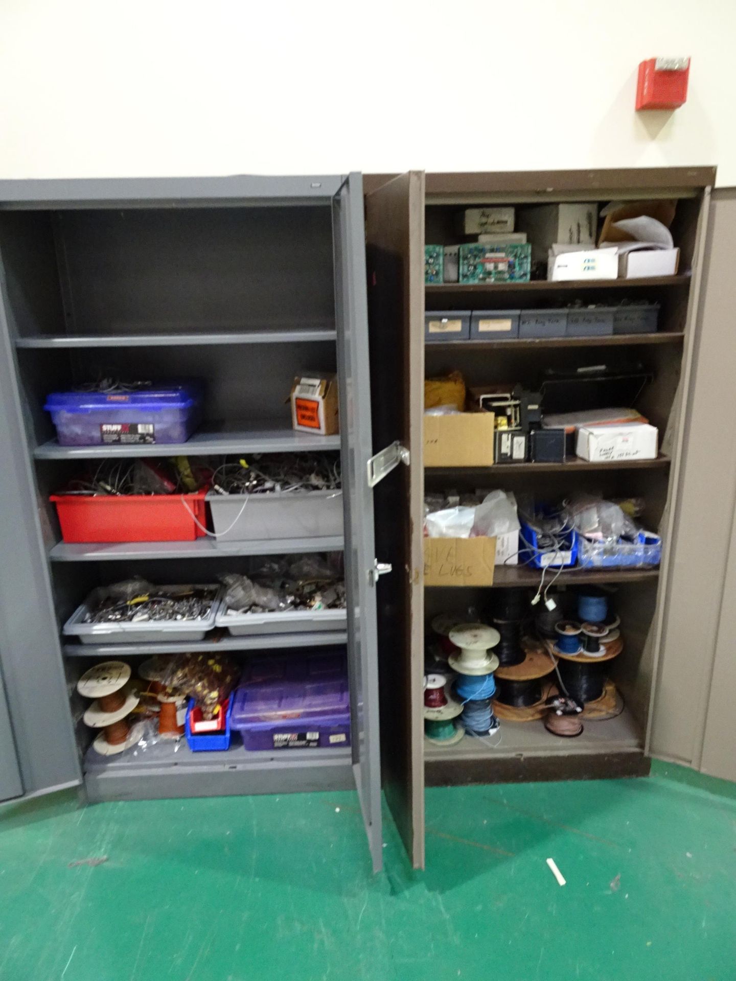 (2) D-Door Metal Storage Cabinets And Contents, Contents Include But Not Limited To: Various - Image 2 of 8