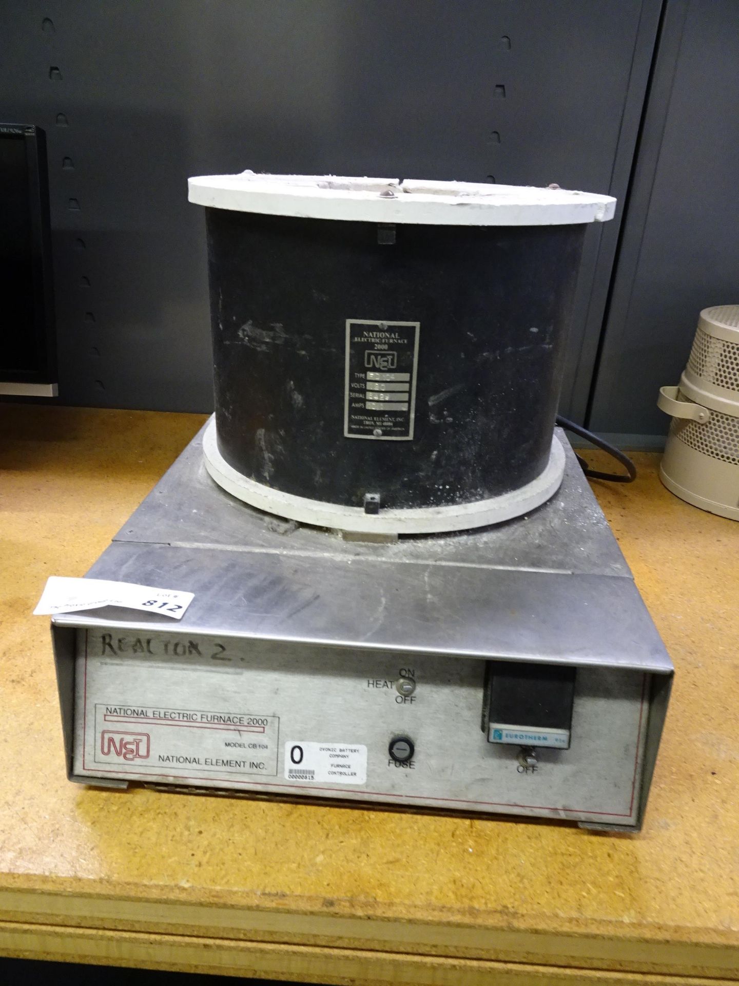 (1) National Element National Electric Furnace 2000 Series Model FD104 Electric Benchtop Furnace, - Image 2 of 4