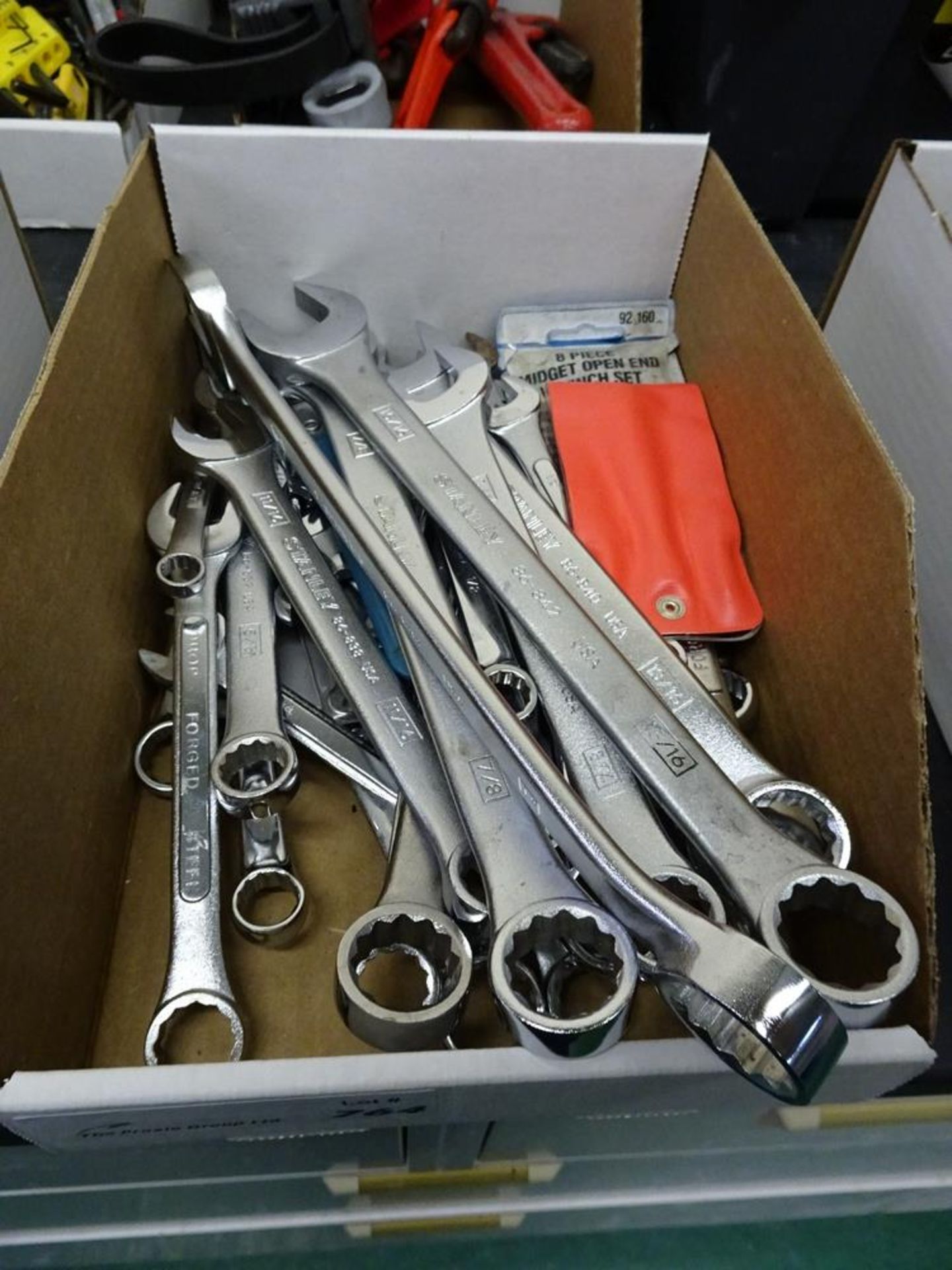 (1) Lot Box Of Open Ended Box Wrenches