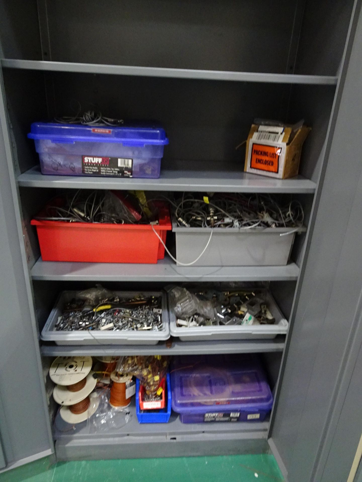 (2) D-Door Metal Storage Cabinets And Contents, Contents Include But Not Limited To: Various - Image 3 of 8