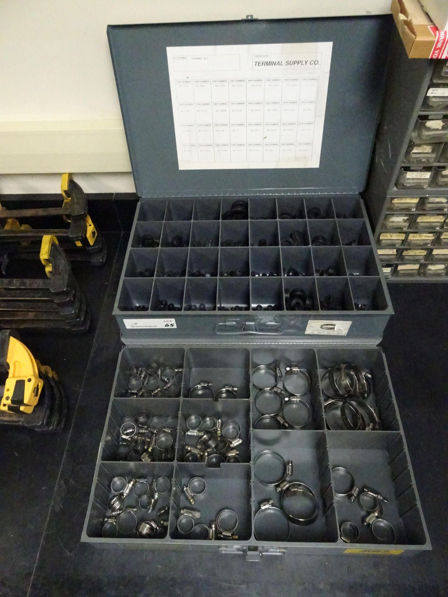 Large Lot of Misc Hardware Including But Not Limited To: (13) Small Parts Organizers, With - Image 2 of 8