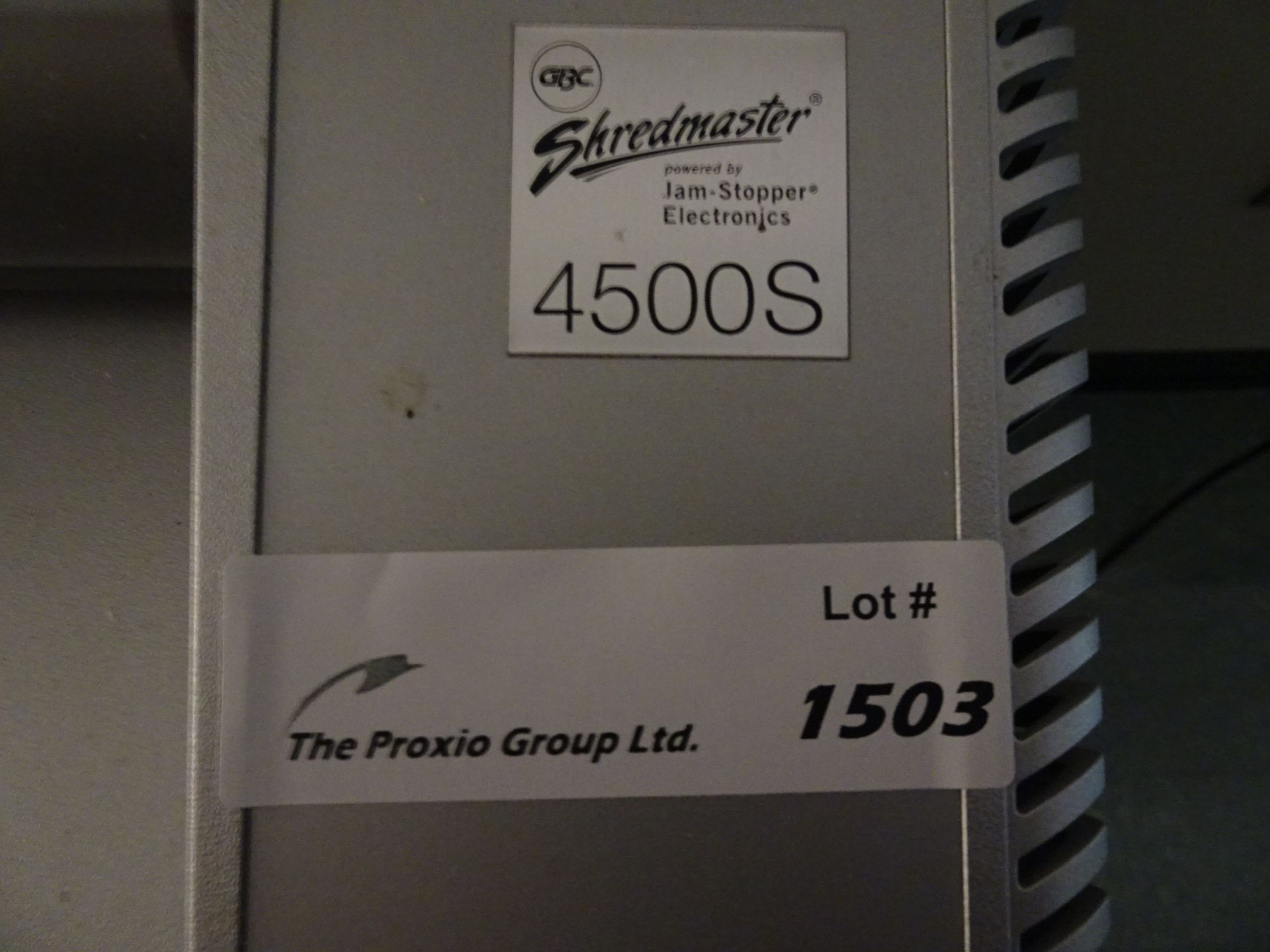 GBC Shredmaster 4500S Paper Shredder - Image 2 of 2