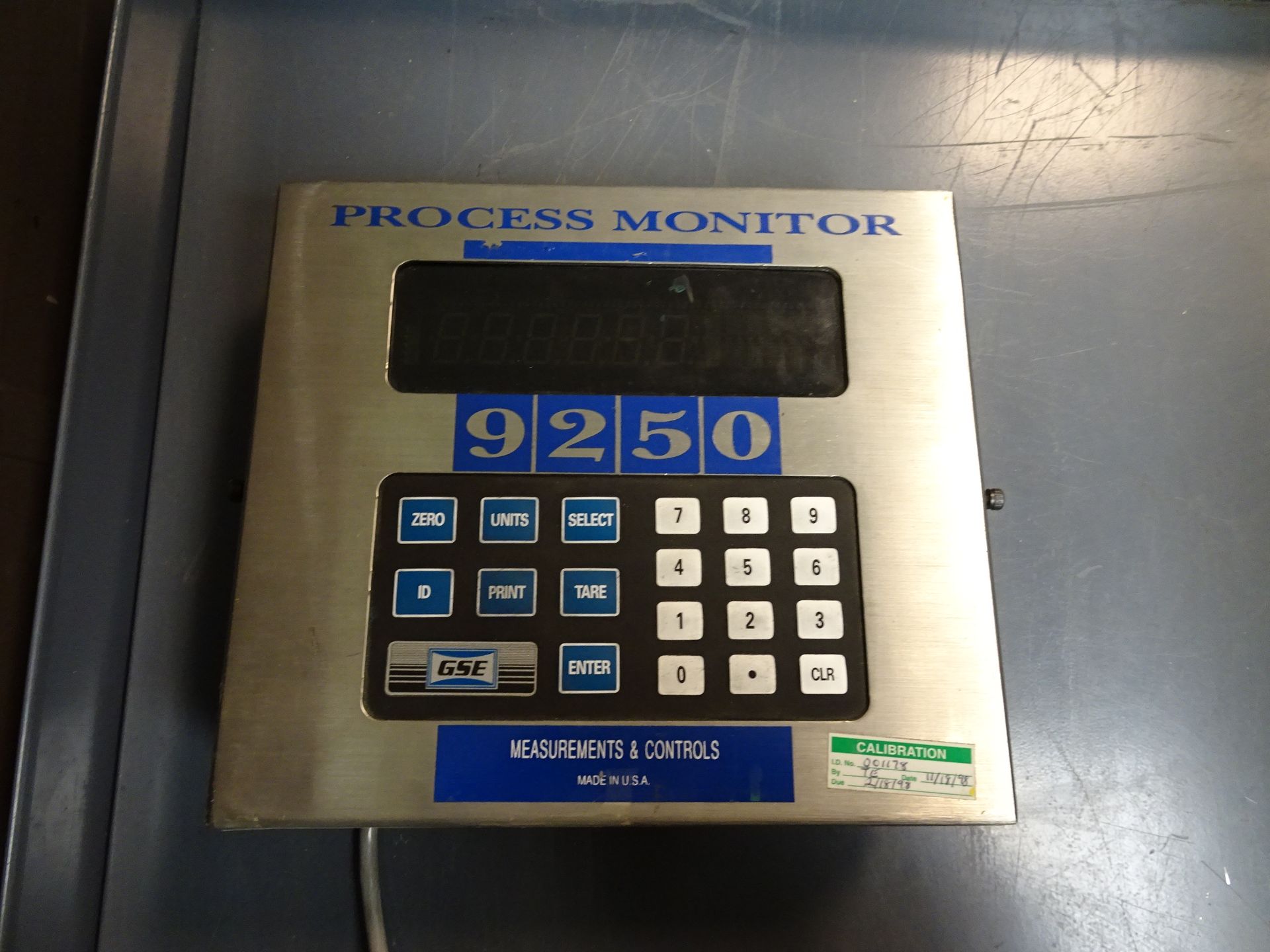 GSE Inc Model 9250 Process Monitor