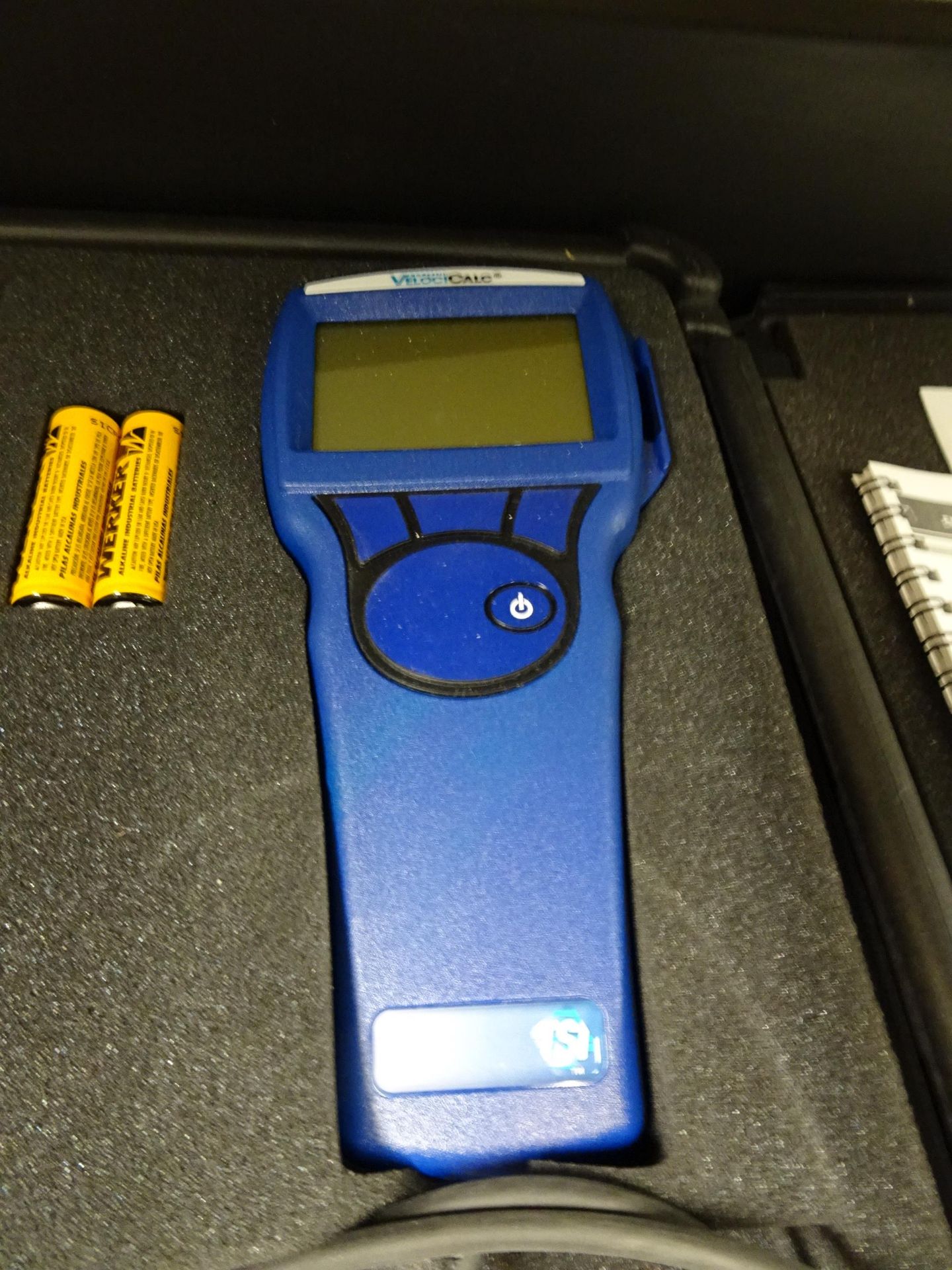 (1) TSI Inc. Model 9515 VelociCal Digital Handheld Air Velocity Meter With Probe, Manuals, - Image 3 of 5