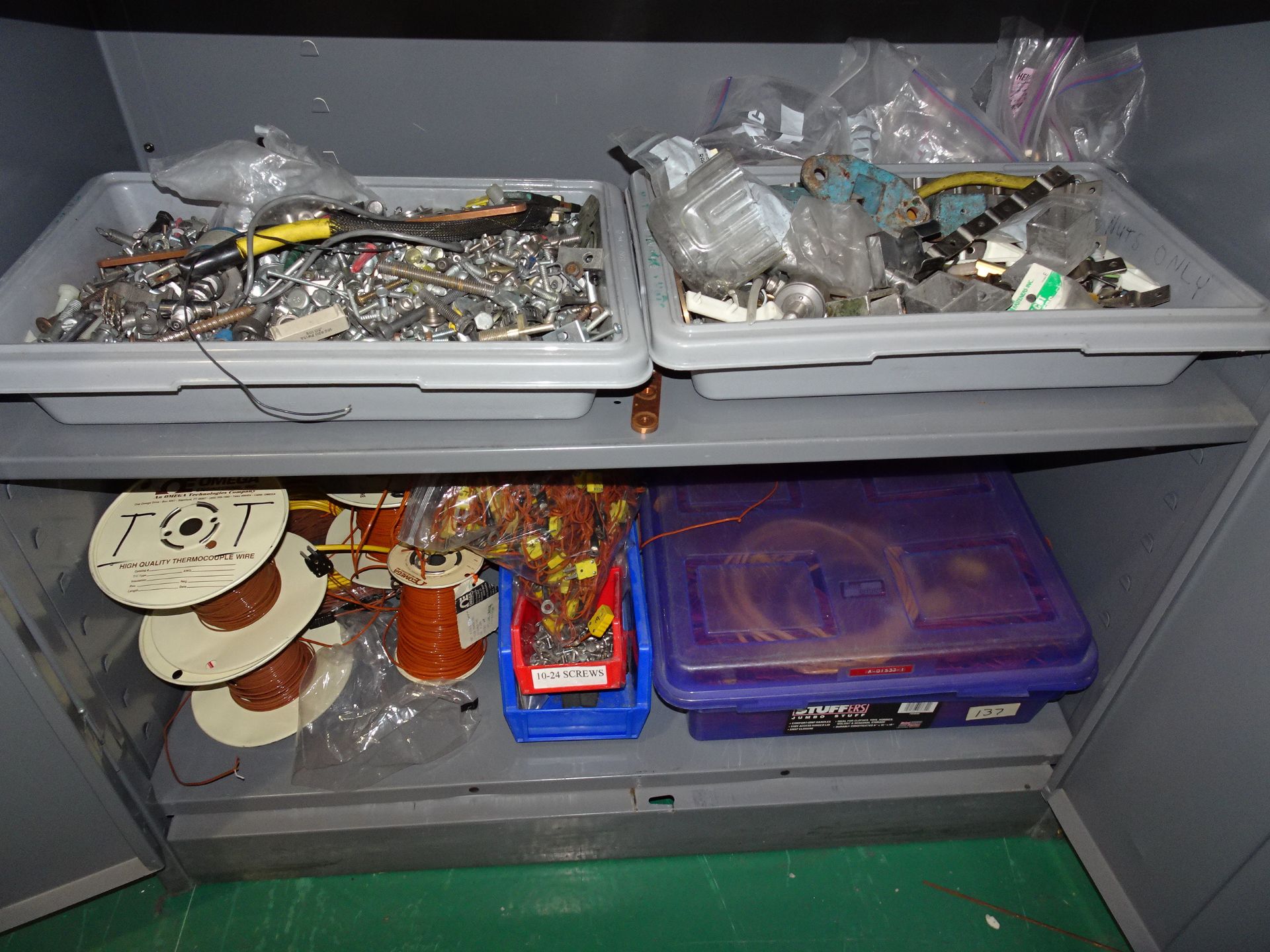 (2) D-Door Metal Storage Cabinets And Contents, Contents Include But Not Limited To: Various - Image 5 of 8