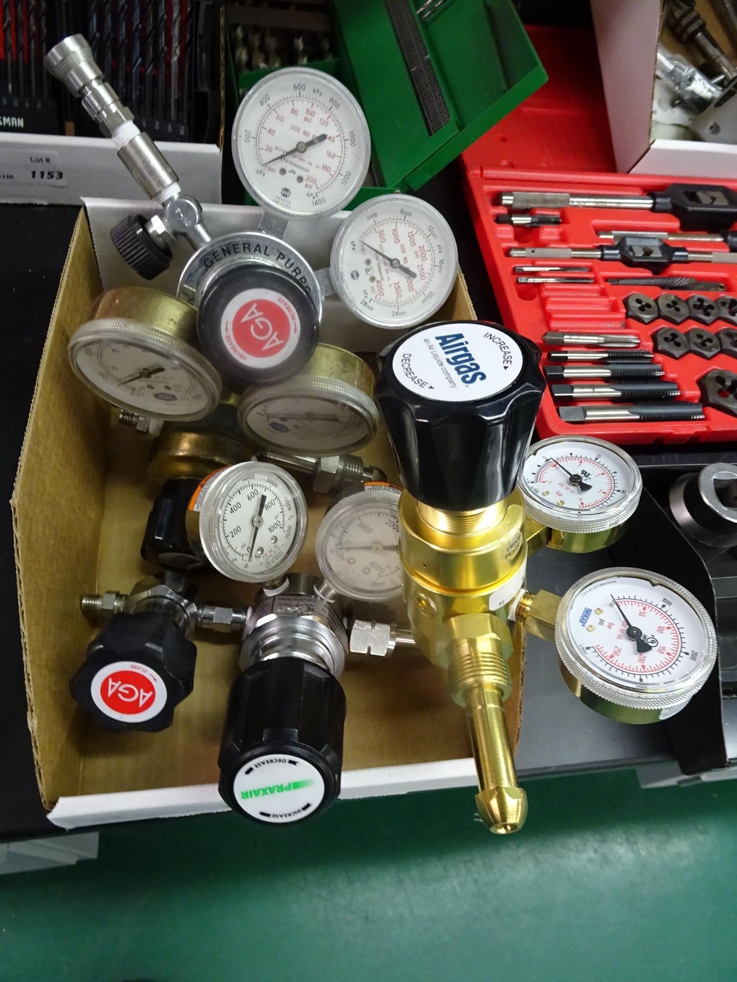 (4) Various Manufactures Gas Regulators