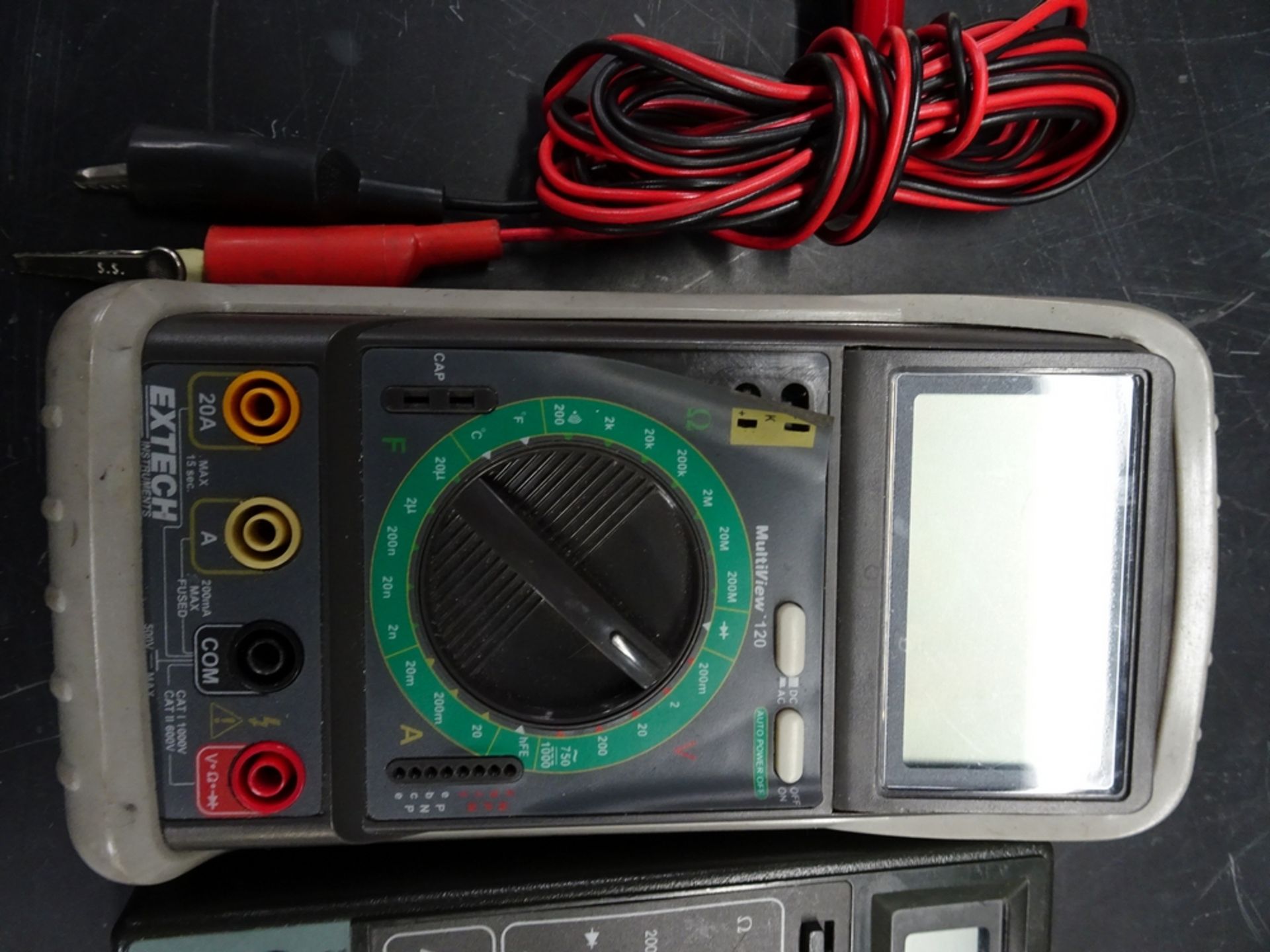 (1) Extech Multi View 120 Series Digital Handheld Multimeter With Associated Leads And Case, (1) - Image 2 of 4