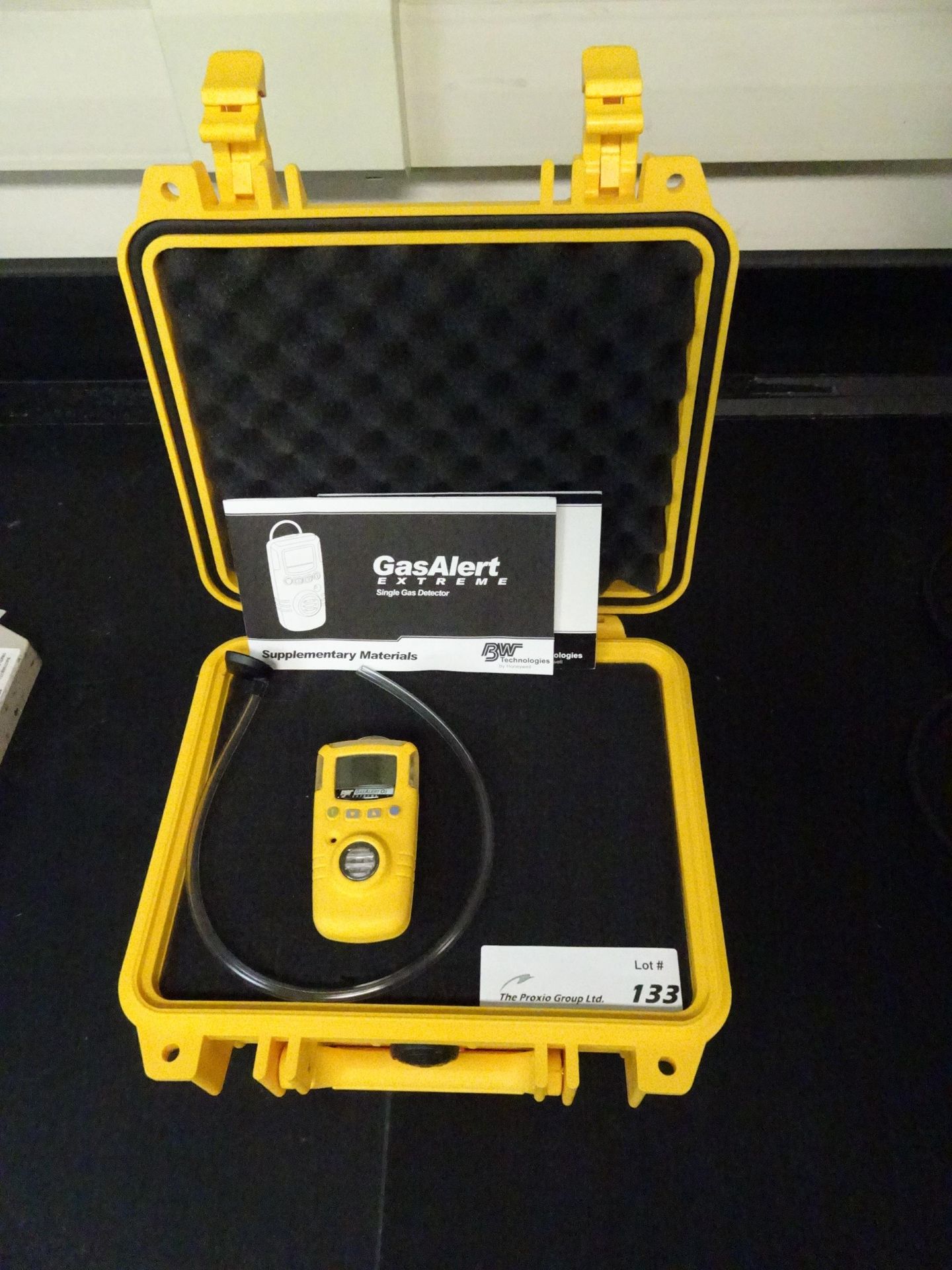 Gas Alert Extreme O3 Single Gas Detector With Sniffer Tube and Case