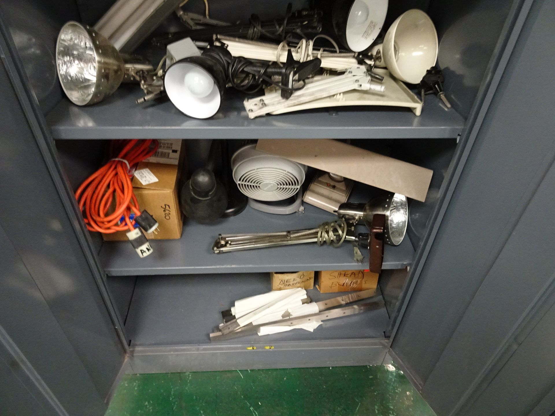 2-Door Metal Storage Cabinet and Contents Including But Not Limited To: Misc Disposible Gloves, - Image 5 of 5