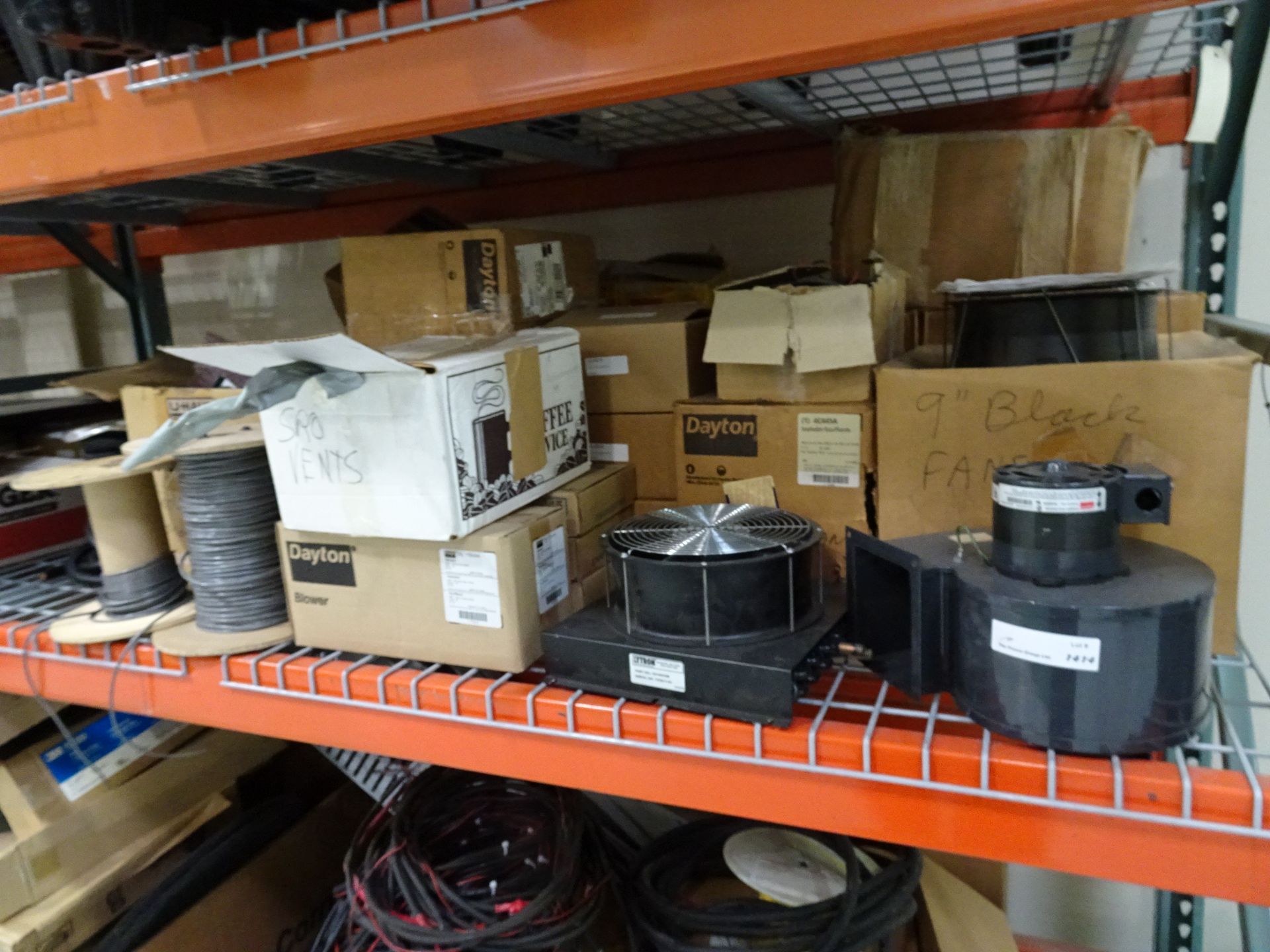 (1) Lot Of Miscellaneous Dayton Blowers, Blower Fans, Vents, Fans, And Assorted Other Equipment - Image 2 of 4